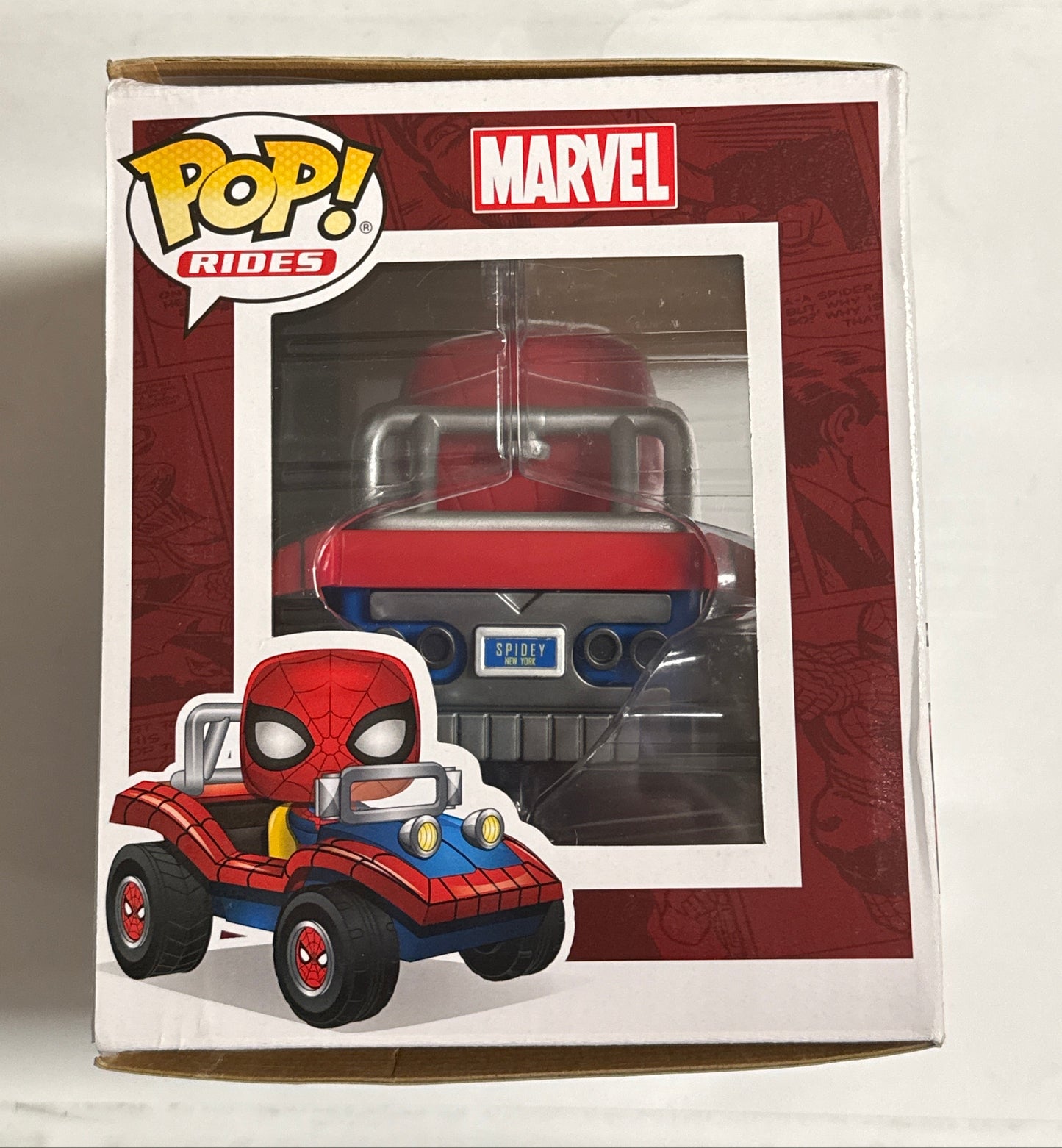 Marvel Comics - Spider-Man with Spider Mobile US Exclusive Pop! Ride #51