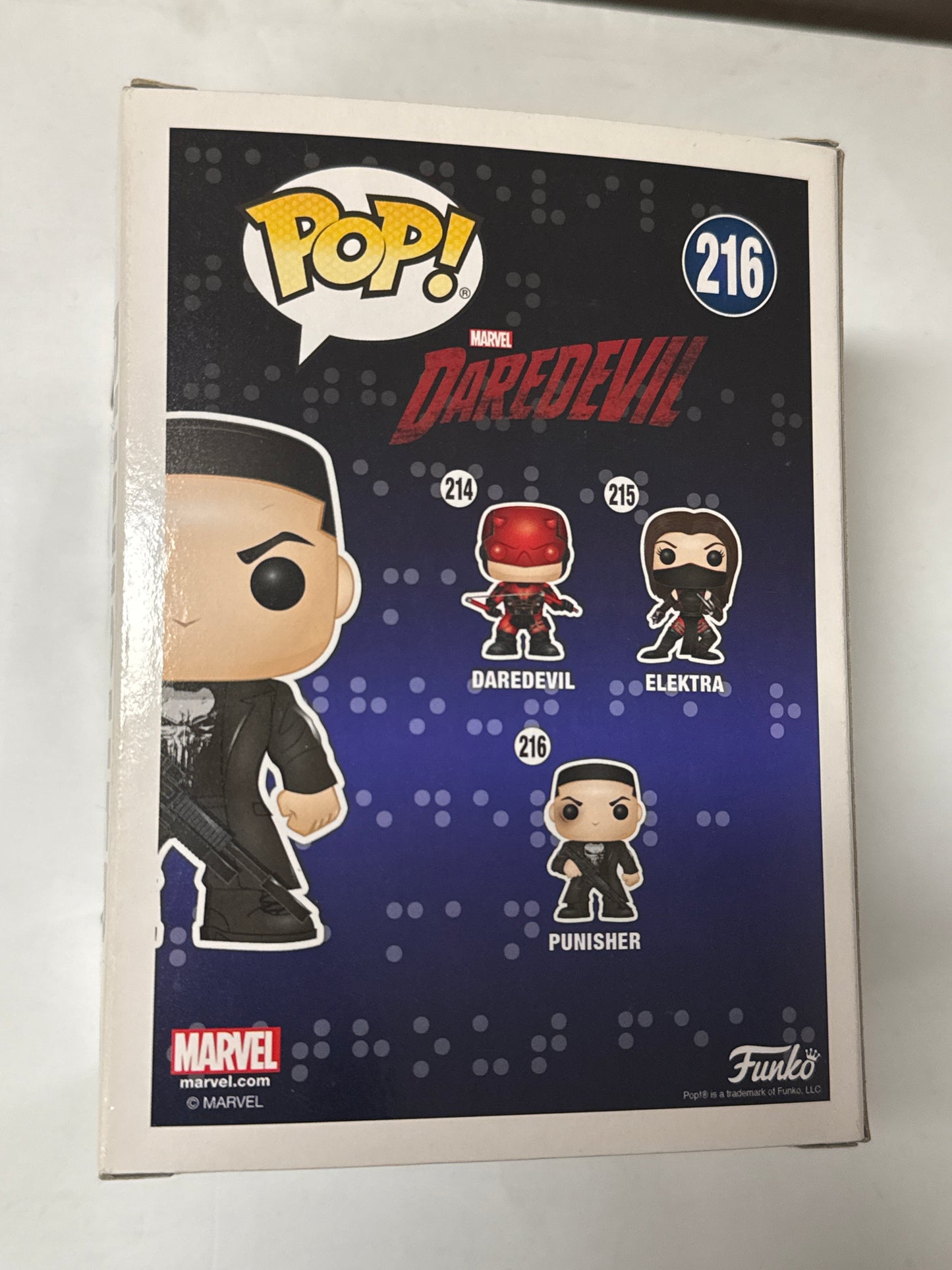 Daredevil (TV) - Punisher  CHASE Pop! Vinyl #216