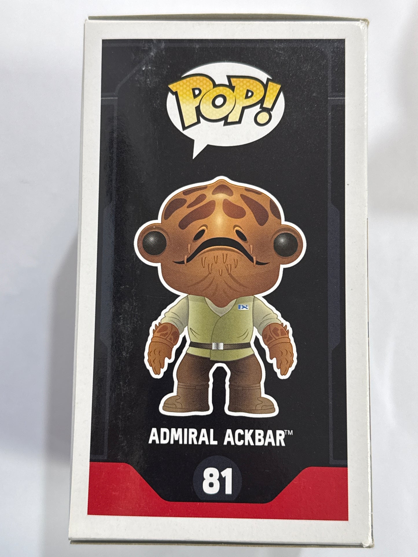 Star Wars - Admiral Ackbar Pop! Vinyl #81