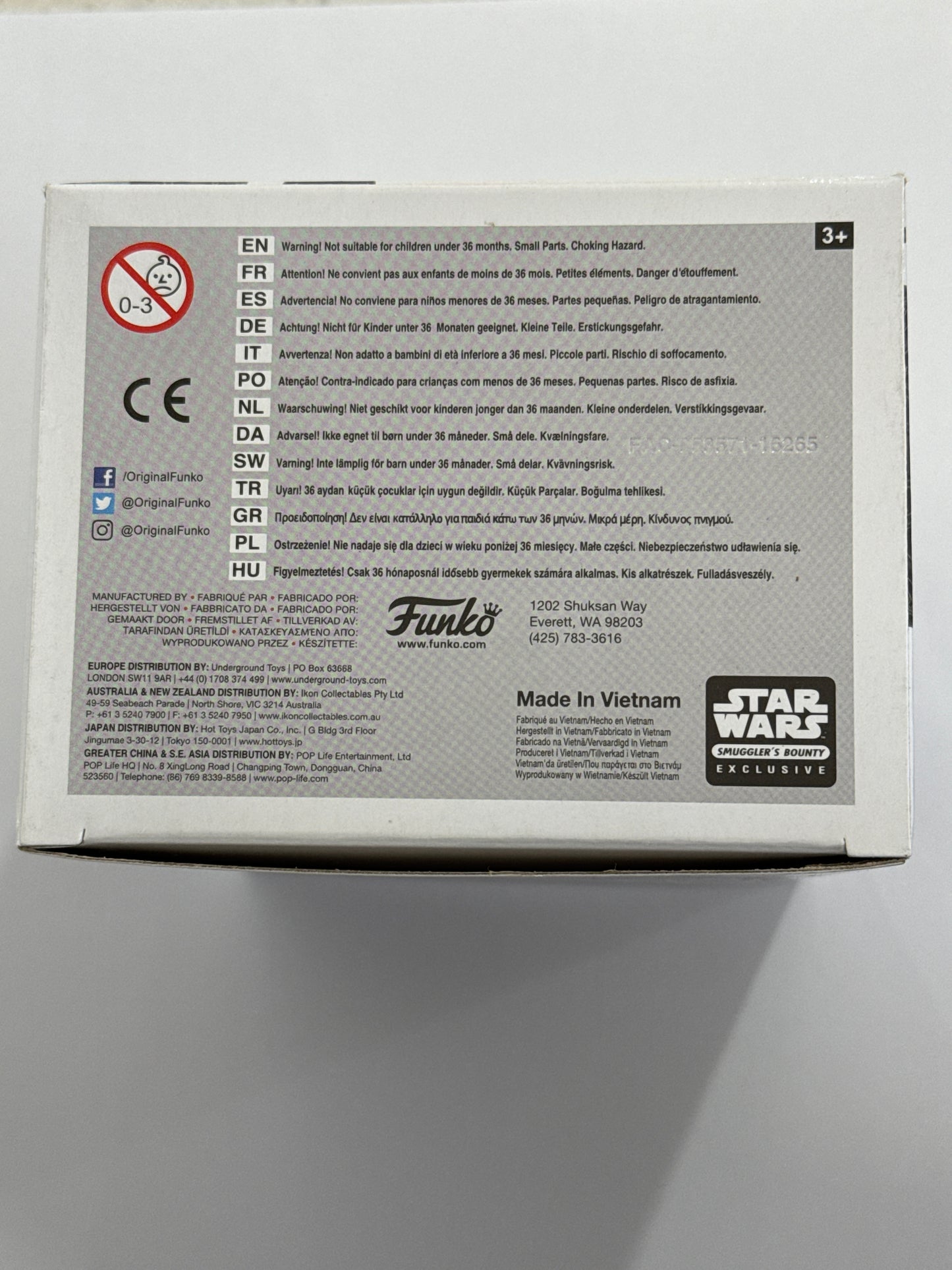 Star Wars - Imperial Death Trooper Rogue One Smuggler's Bounty Exclusive Pop! Vinyl #149