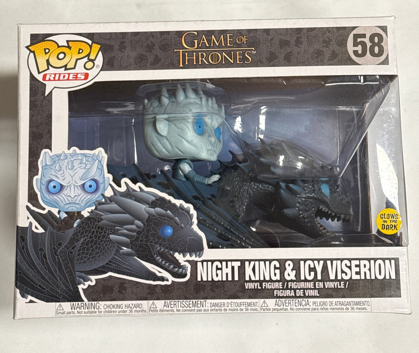 A Game of Thrones - Night King on Dragon Pop! Ride #58