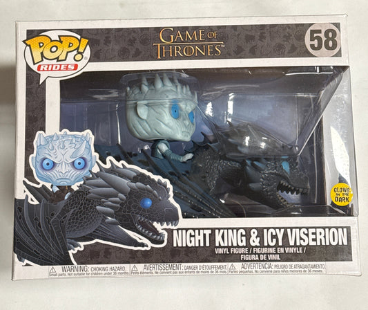 A Game of Thrones - Night King on Dragon Pop! Ride #58