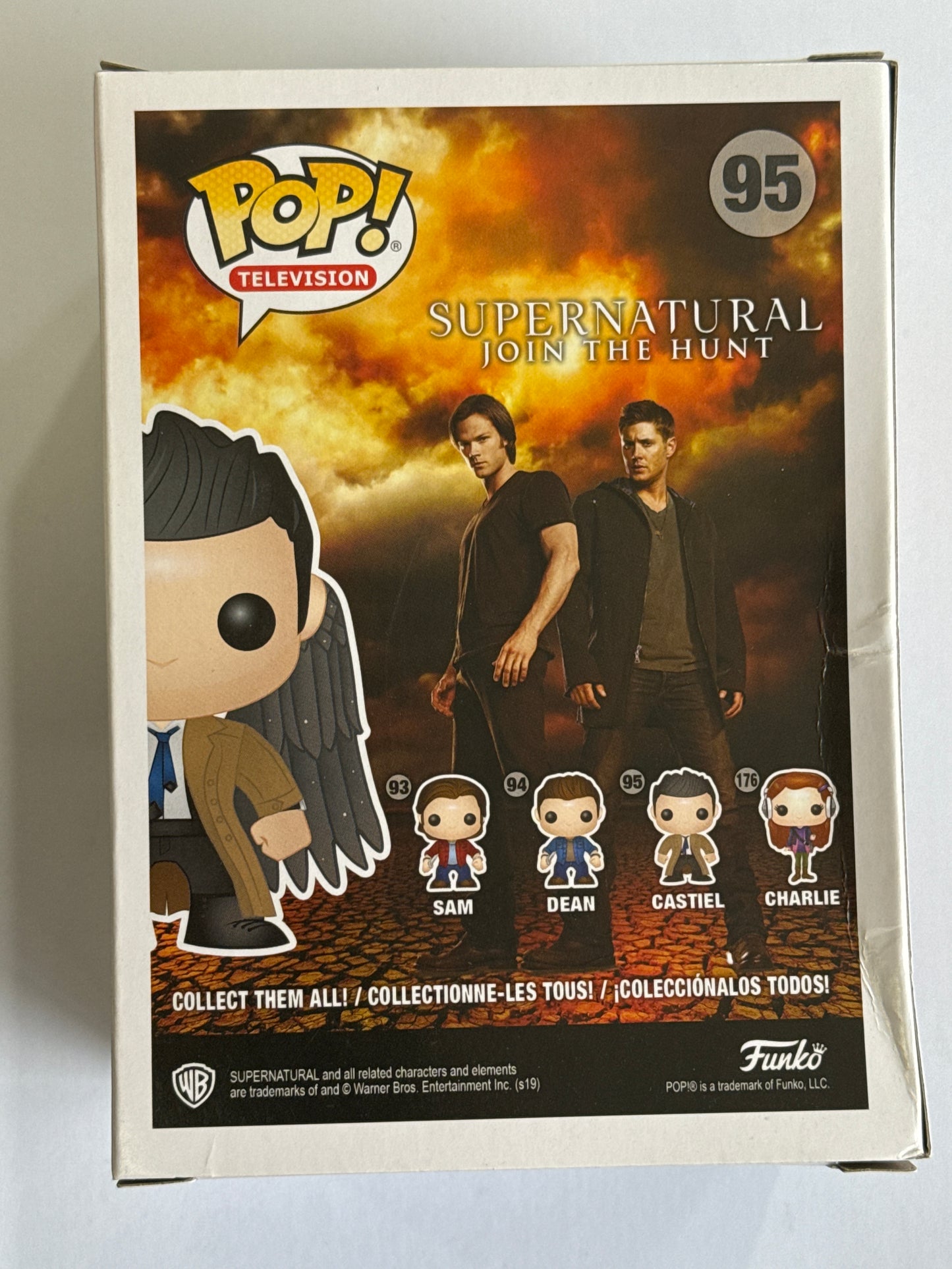 Supernatural - Castiel with Wings US Exclusive Pop! Vinyl #95