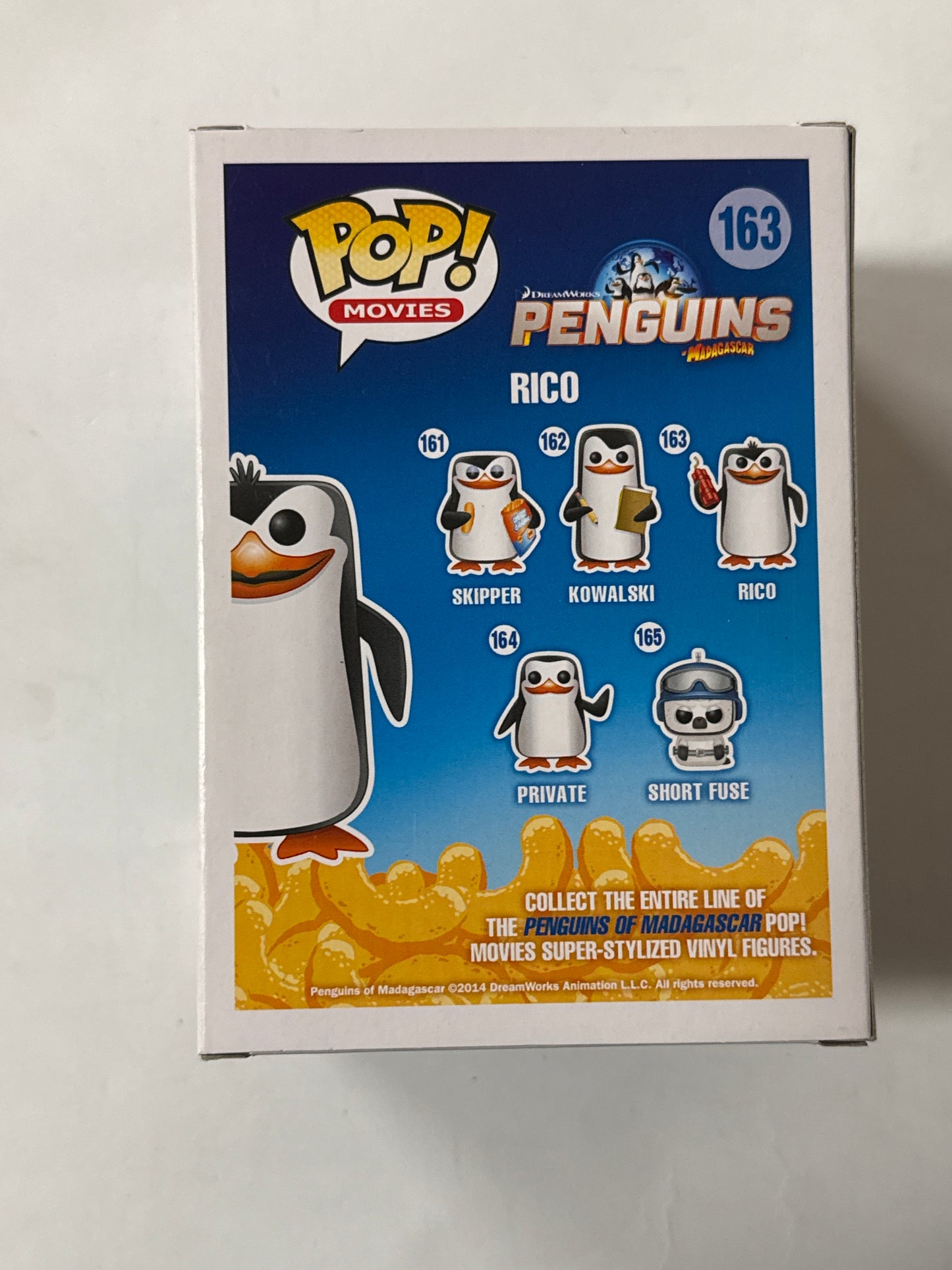 Penguins of Madagascar - Rico Pop! Vinyl #163