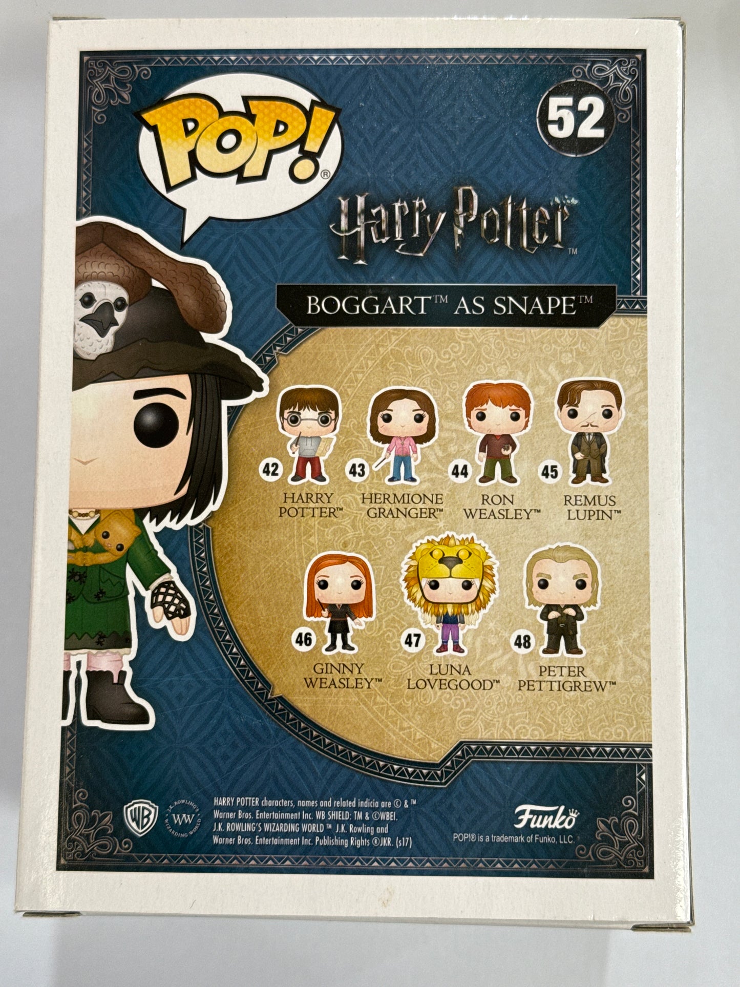 Harry Potter - Boggart as Snape 2017 Fall Convention Exclusive Pop! Vinyl #52