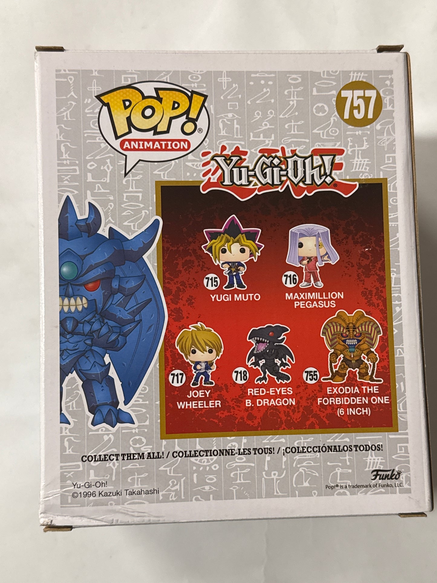 Yu-Gi-Oh! - Obelisk the Tormentor 6" US Exclusive Pop! Vinyl #757