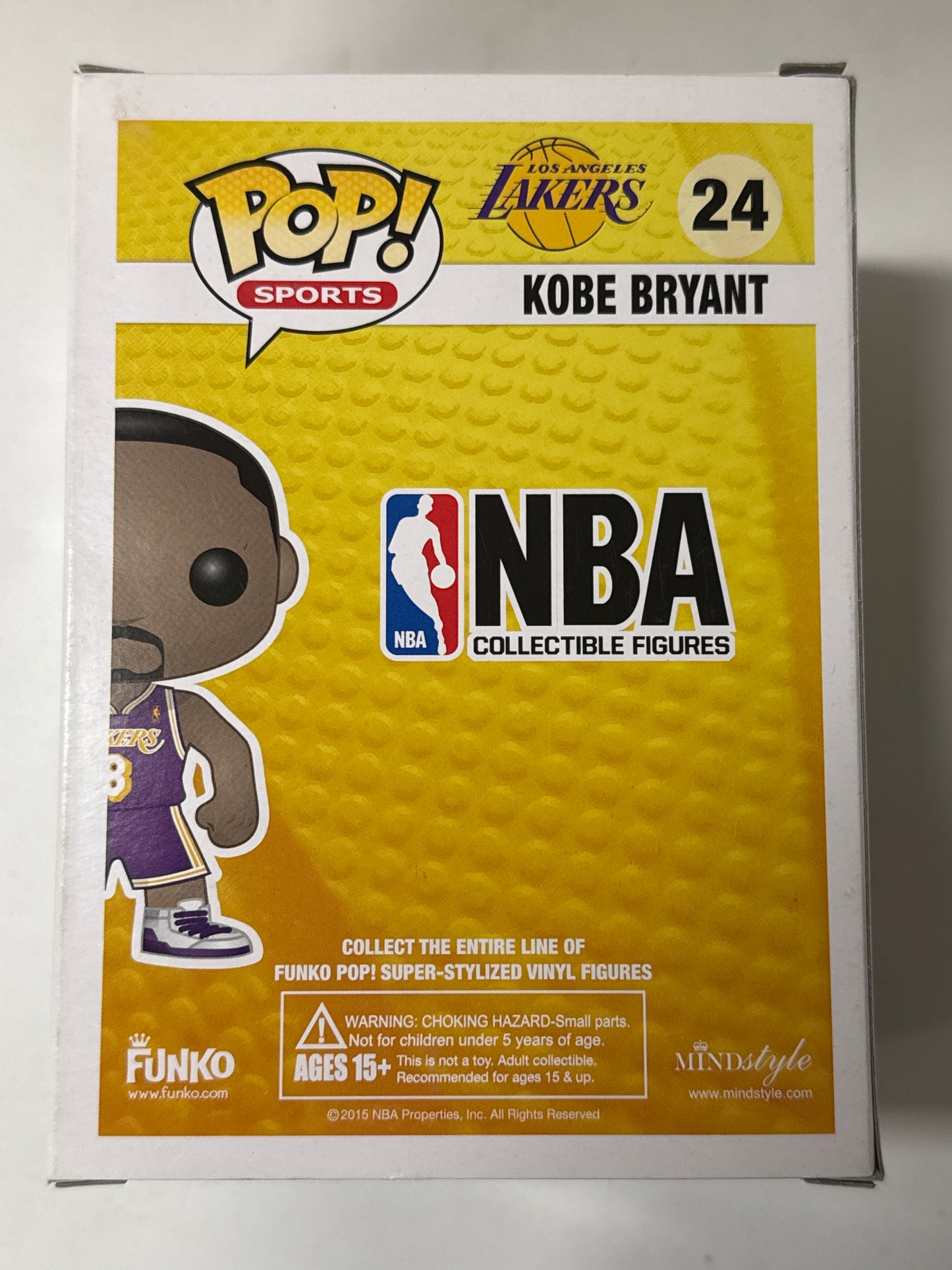 NBA - Kobe Bryant (Purple - #8 Jersey) Pop! Vinyl #24