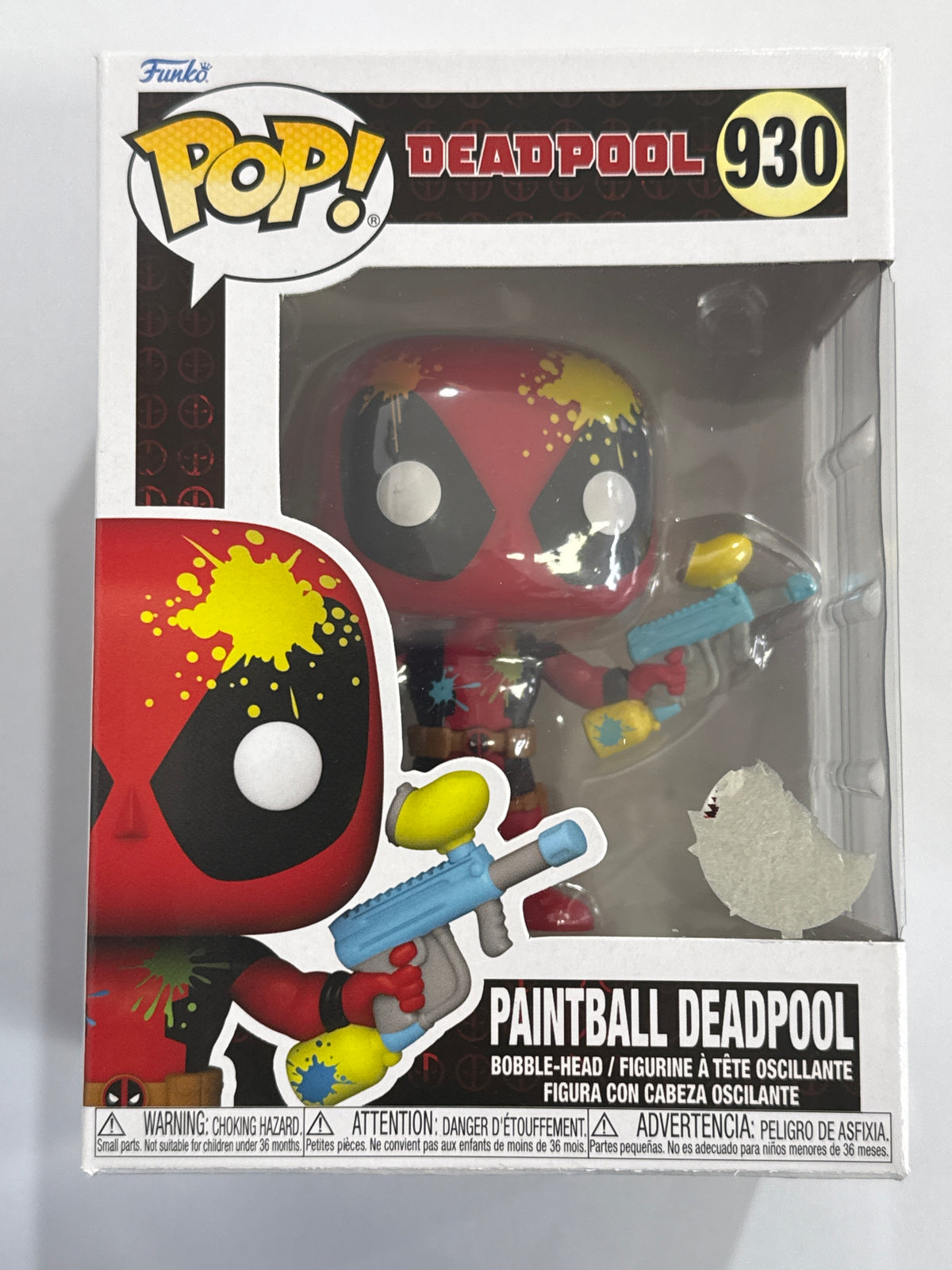 Deadpool - Paintball Deadpool Pop Vinyl #930