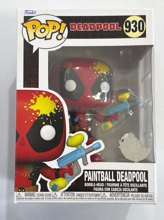 Deadpool - Paintball Deadpool Pop Vinyl #930
