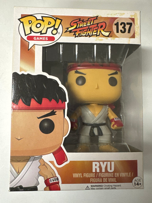 Street Fighter - Ryu Pop! Vinyl #137