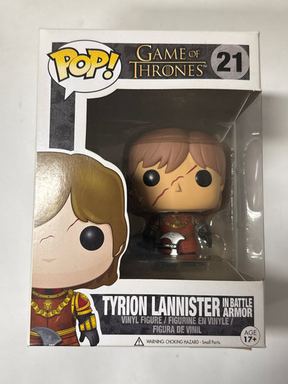 A Game of Thrones - Tyrion Lannister in Battle Armor Pop! Vinyl #21