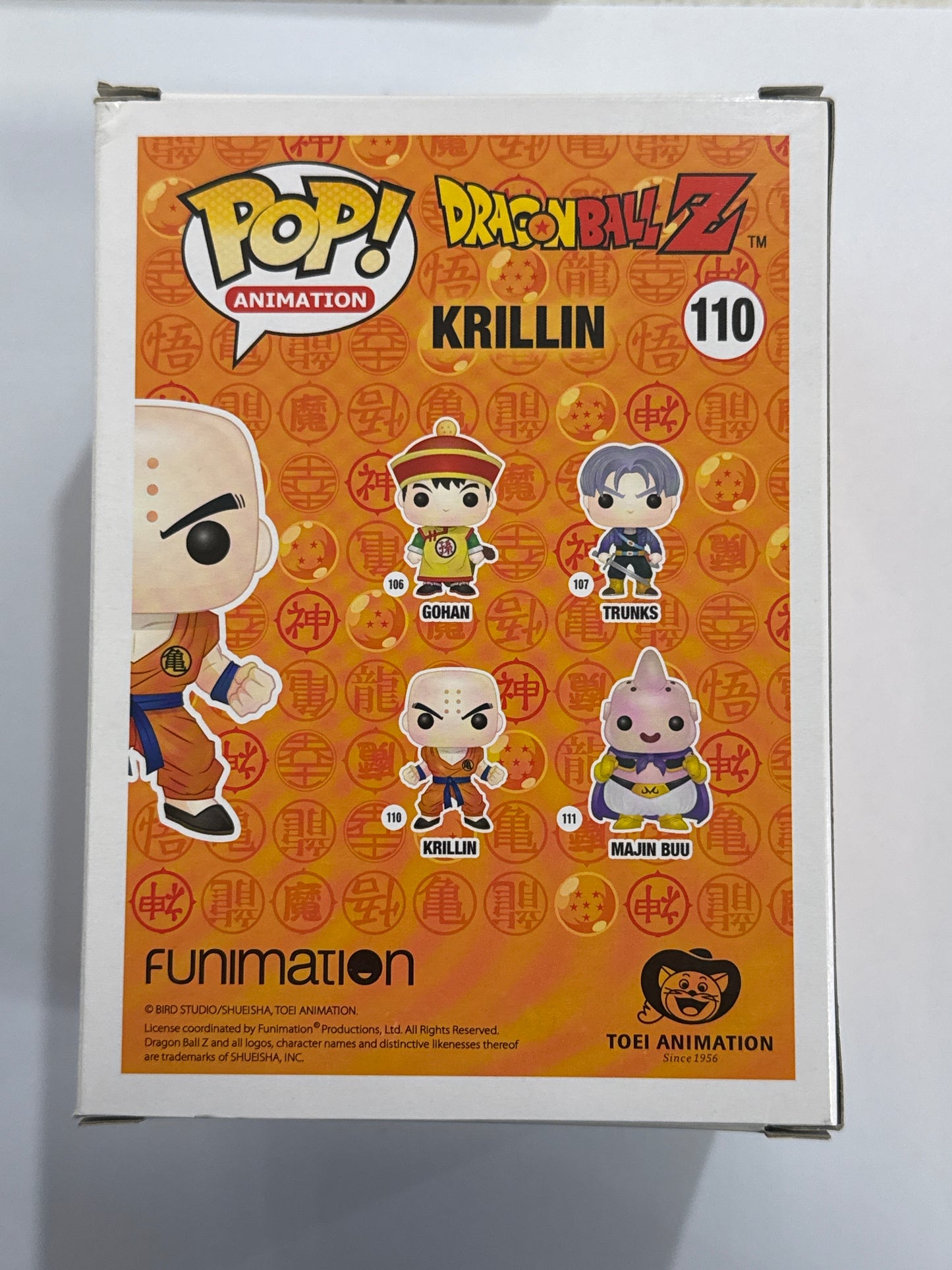 Dragon Ball Z - Krillin Pop! Vinyl #110