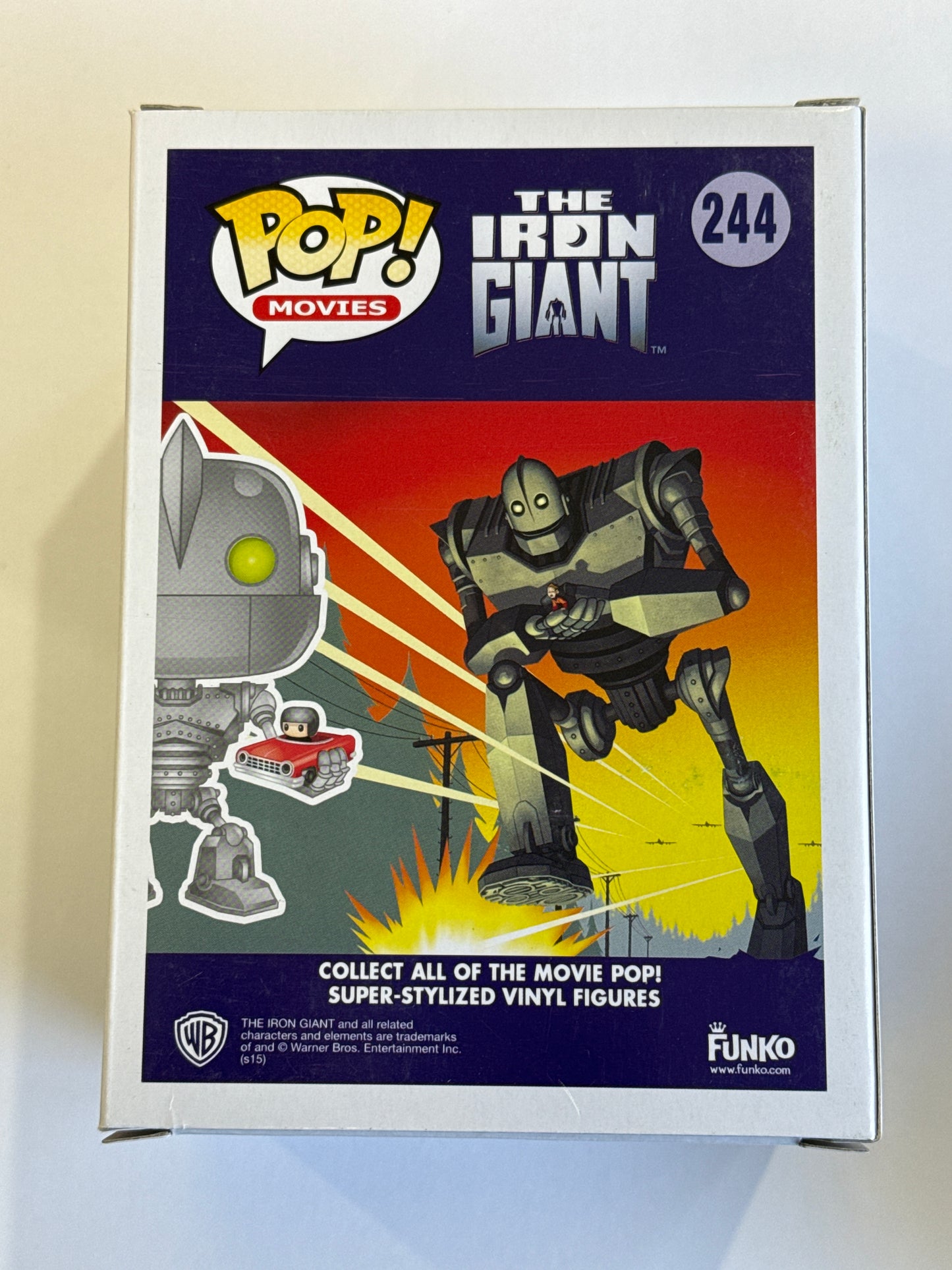 The Iron Giant - The Iron Giant  with Car Pop Vinyl #244