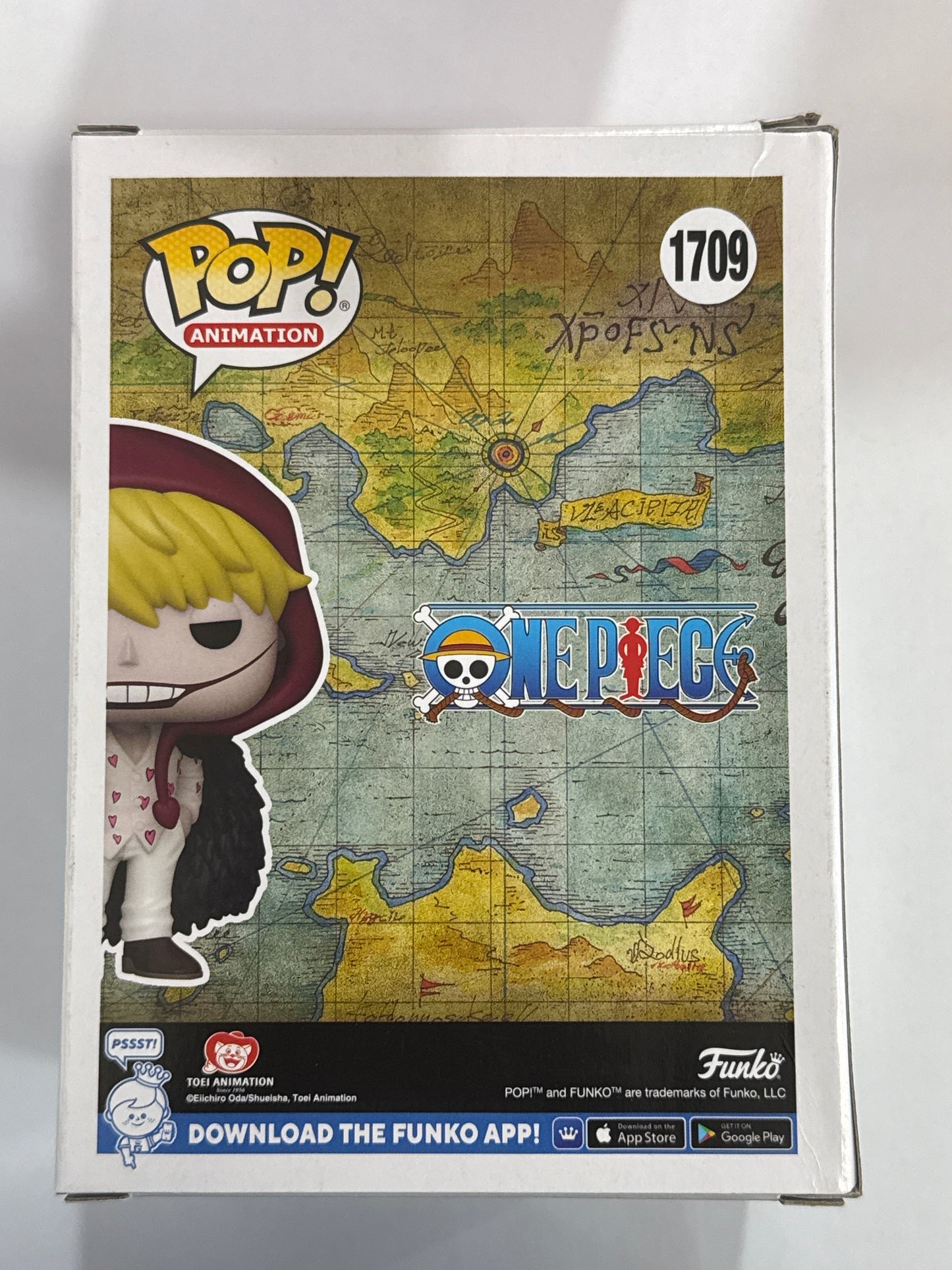 One Piece - Corazon NYCC 2024 Fall Convention Shared Exclusive Pop! Vinyl #1709