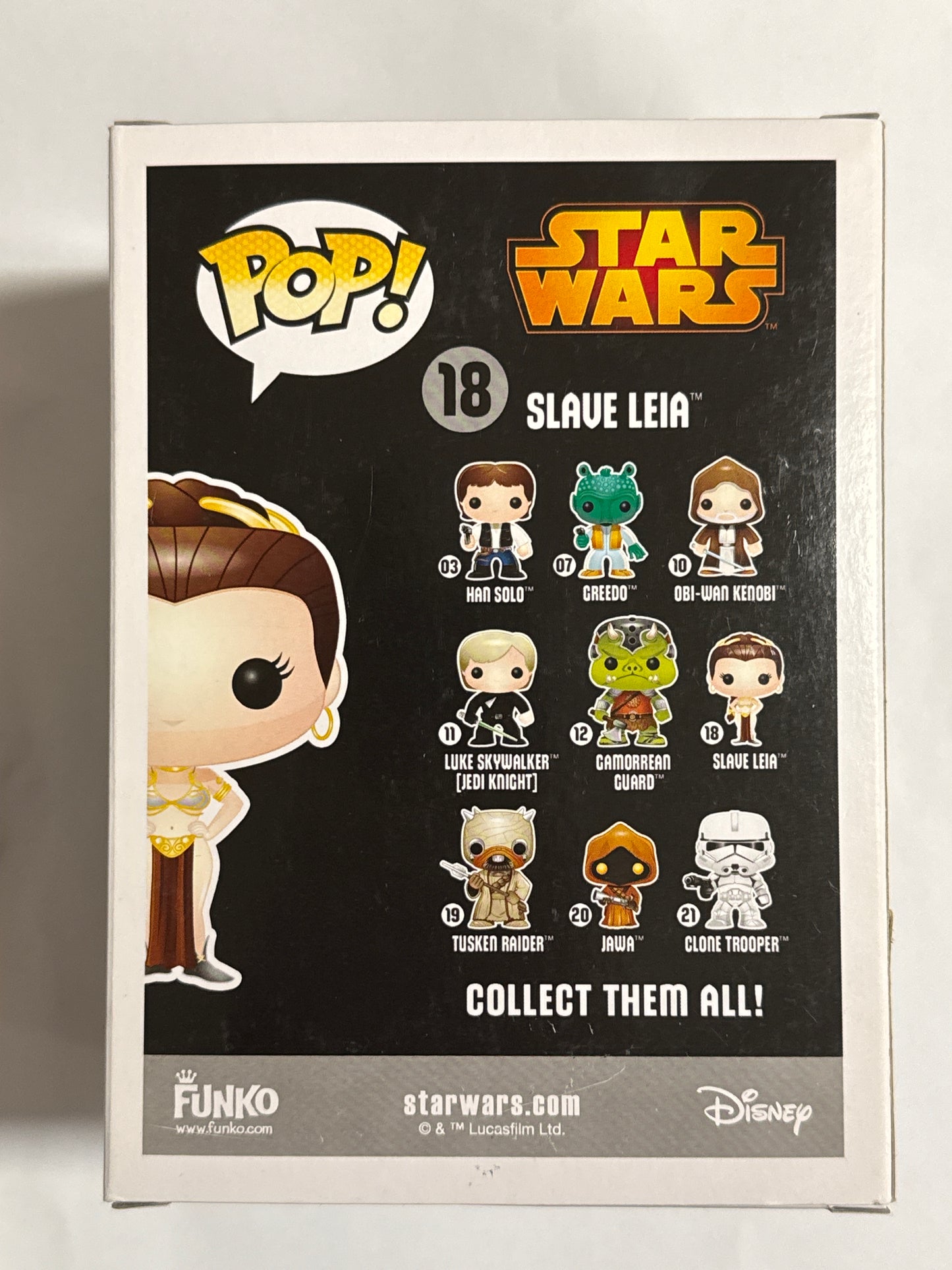 Star Wars - Slave Leia Pop! Vinyl #18