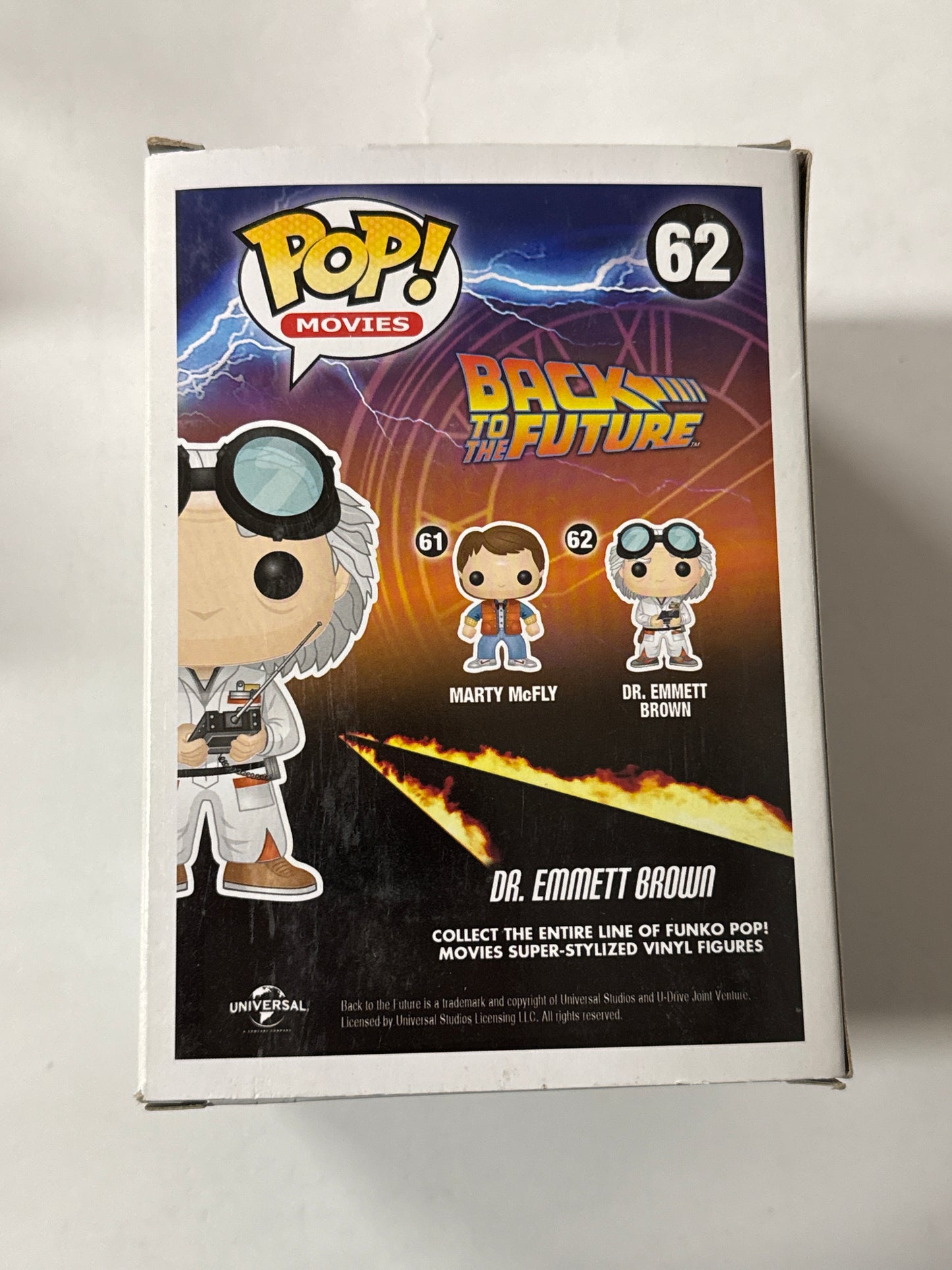 Back to the Future - Dr. Emmett Brown Pop! Vinyl #50
