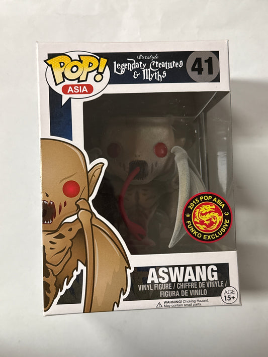 Legendary Creatures & Myths -  Aswang Flocked 2015 Toy Con POP Asia Funko Exclusive POP! Vinyl #41