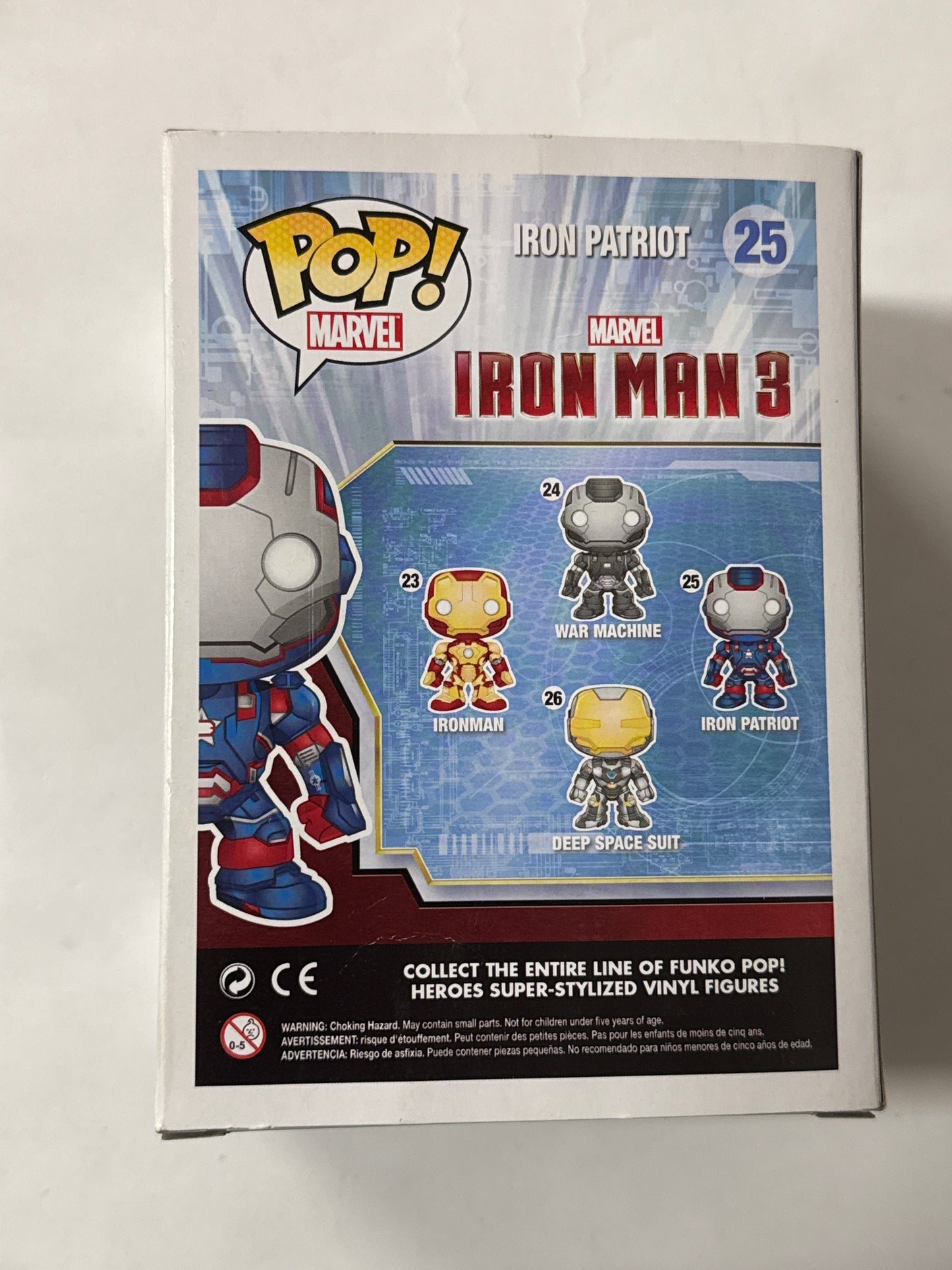 Iron Man 3 - Iron Patriot Pop! Vinyl #25
