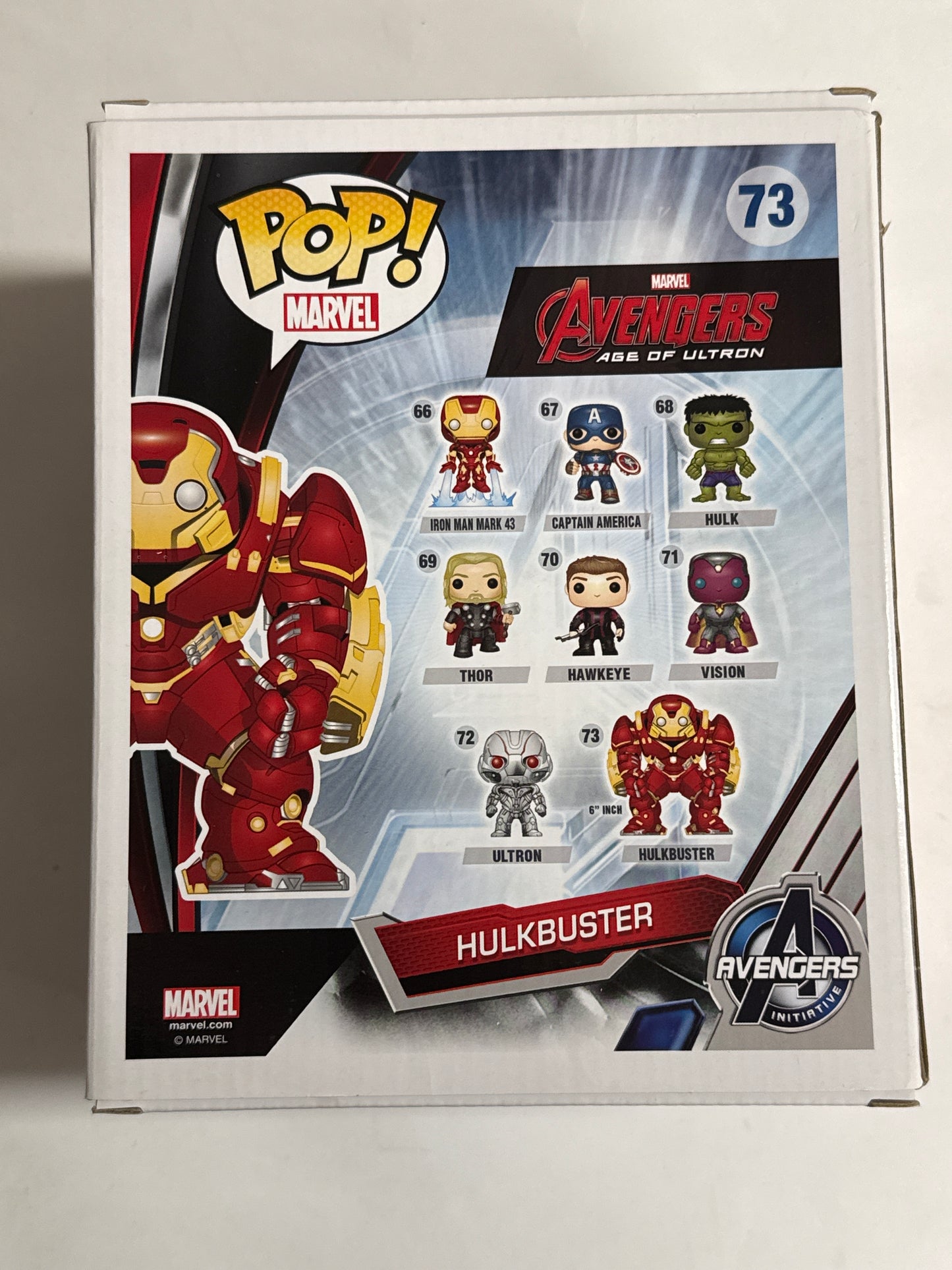 Avengers Age Of Ultron - Hulkbuster (6 inch) Marvel Crops Exclusive Pop Vinyl #73
