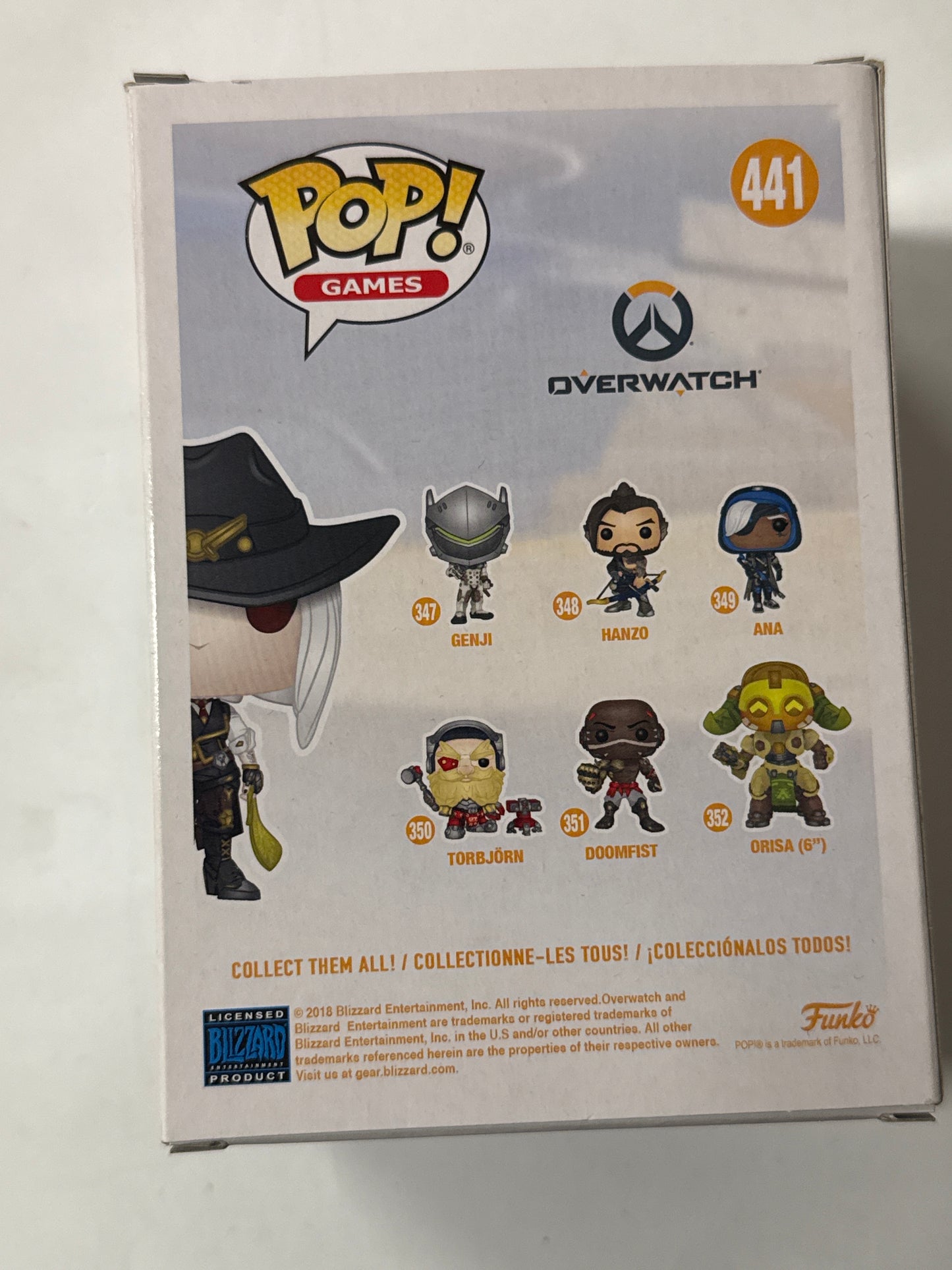 Overwatch - Ashe Pop! Vinyl #441