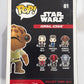 Star Wars - Admiral Ackbar Pop! Vinyl #81