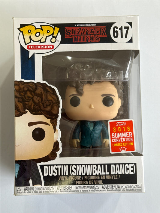Stranger Things - Dustin (Snowball Dance)  2018 San Diego Summer Convention Exclusive POP! Vinyl #617