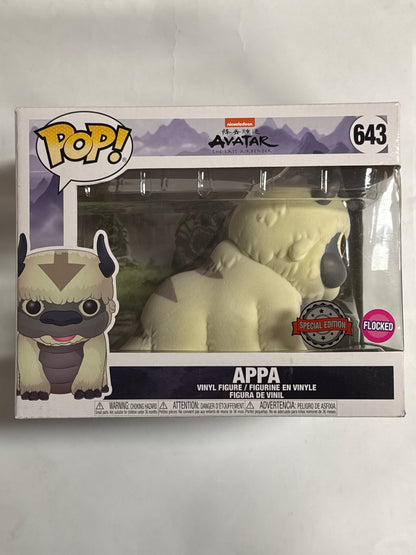 Avatar The Last Airbender - Appa Flocked US Exclusive 6" Pop! Vinyl #643
