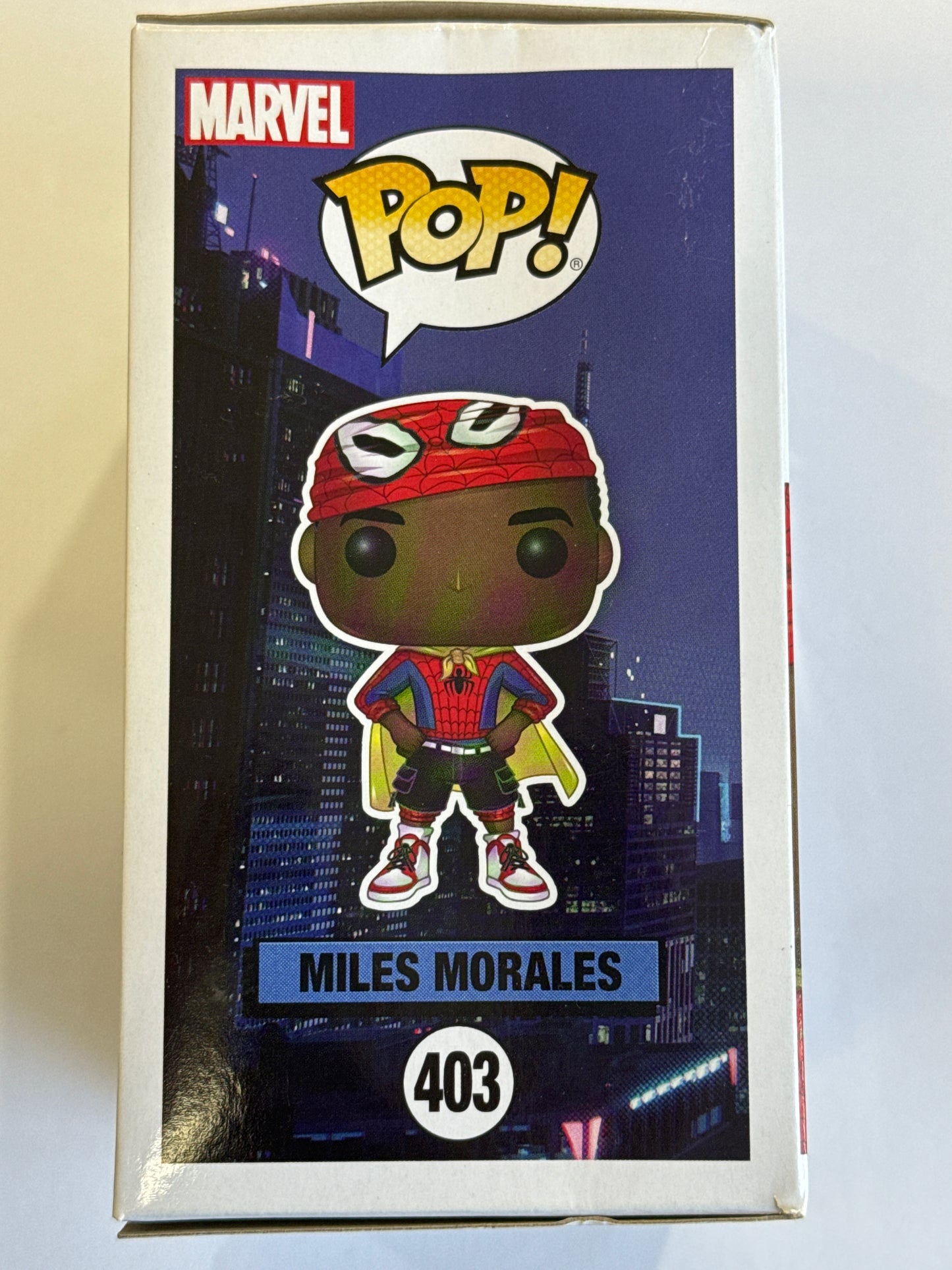 Spider-Man: Into the Spider-Verse - Miles Morales with Cape Pop! Vinyl #403