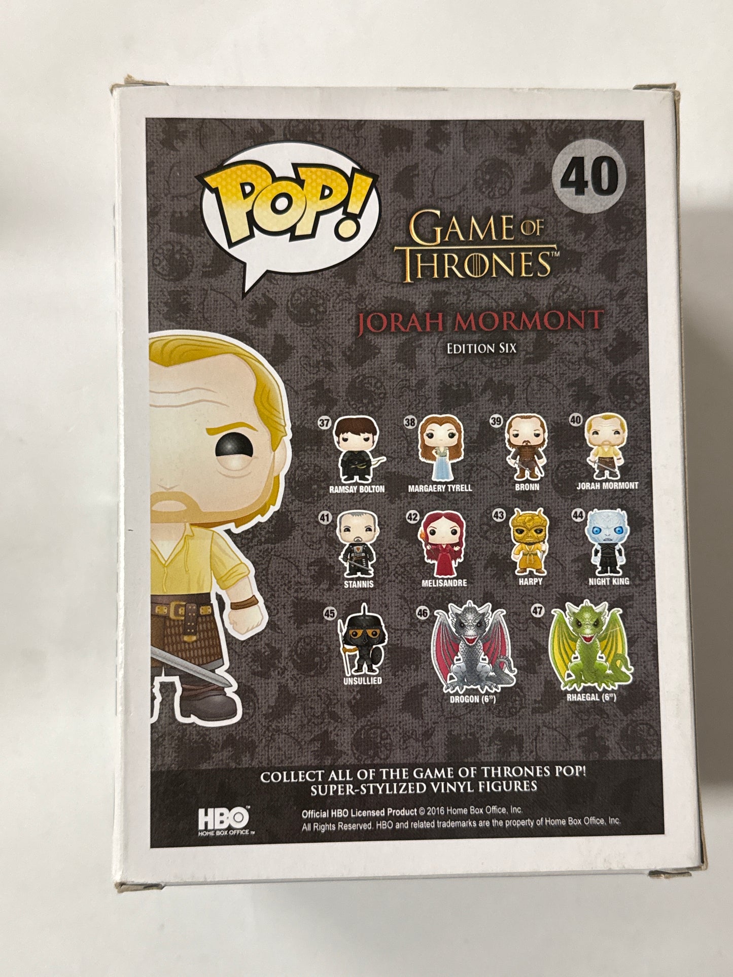 Game of Thrones - Jorah Mormont Pop! Vinyl #40
