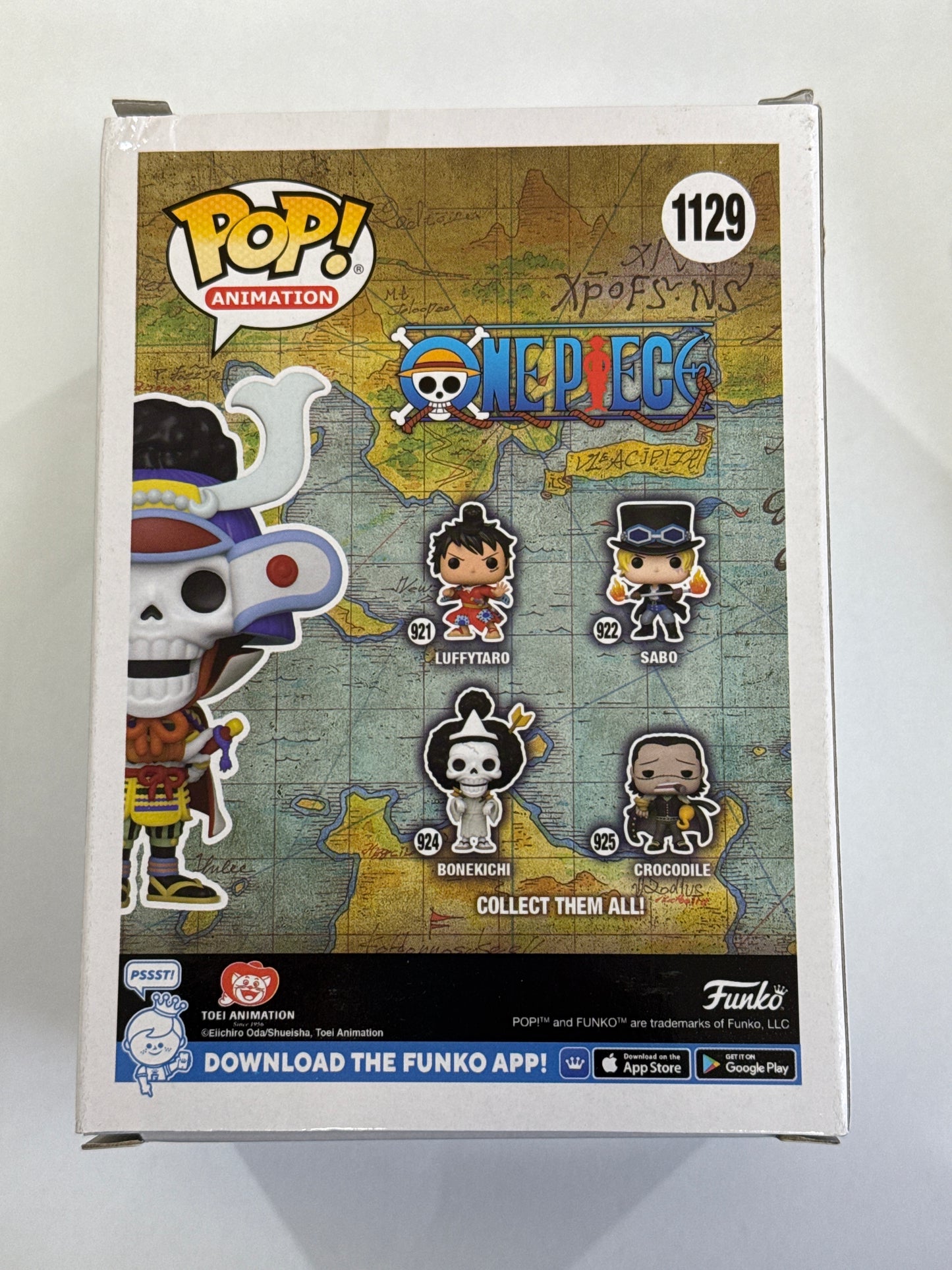 One Piece - Samurai Brook DAMAGED Pop! Vinyl #1129