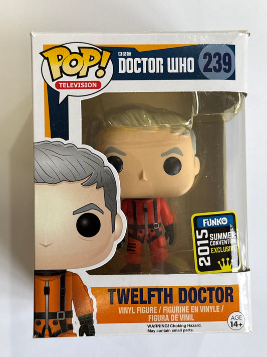 Doctor Who - Twelfth Doctor (Orange Spacesuit) 2015 Summer Convention Pop Vinyl #239
