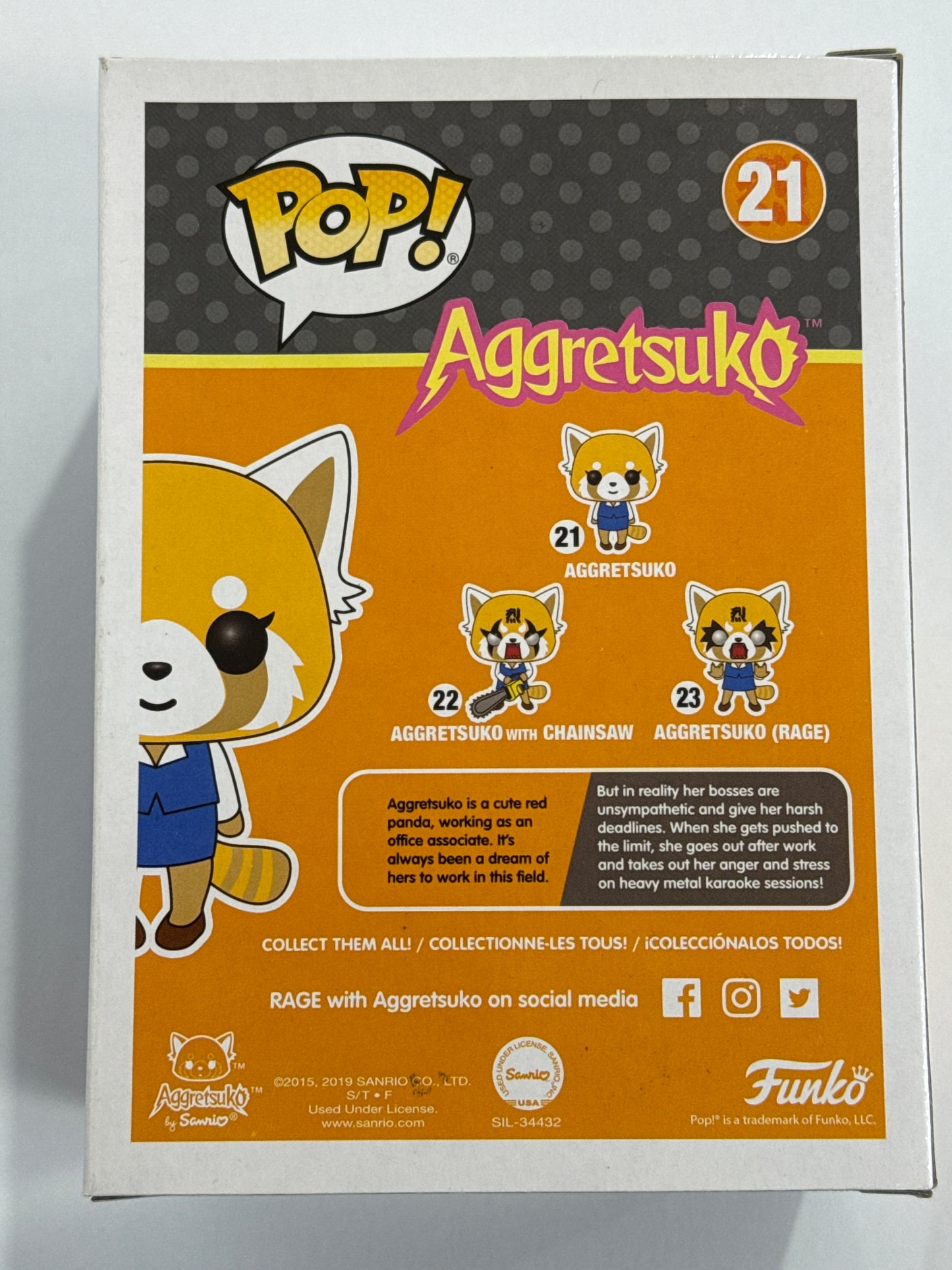Aggretsuko - Aggretsuko Pop! Vinyl #21