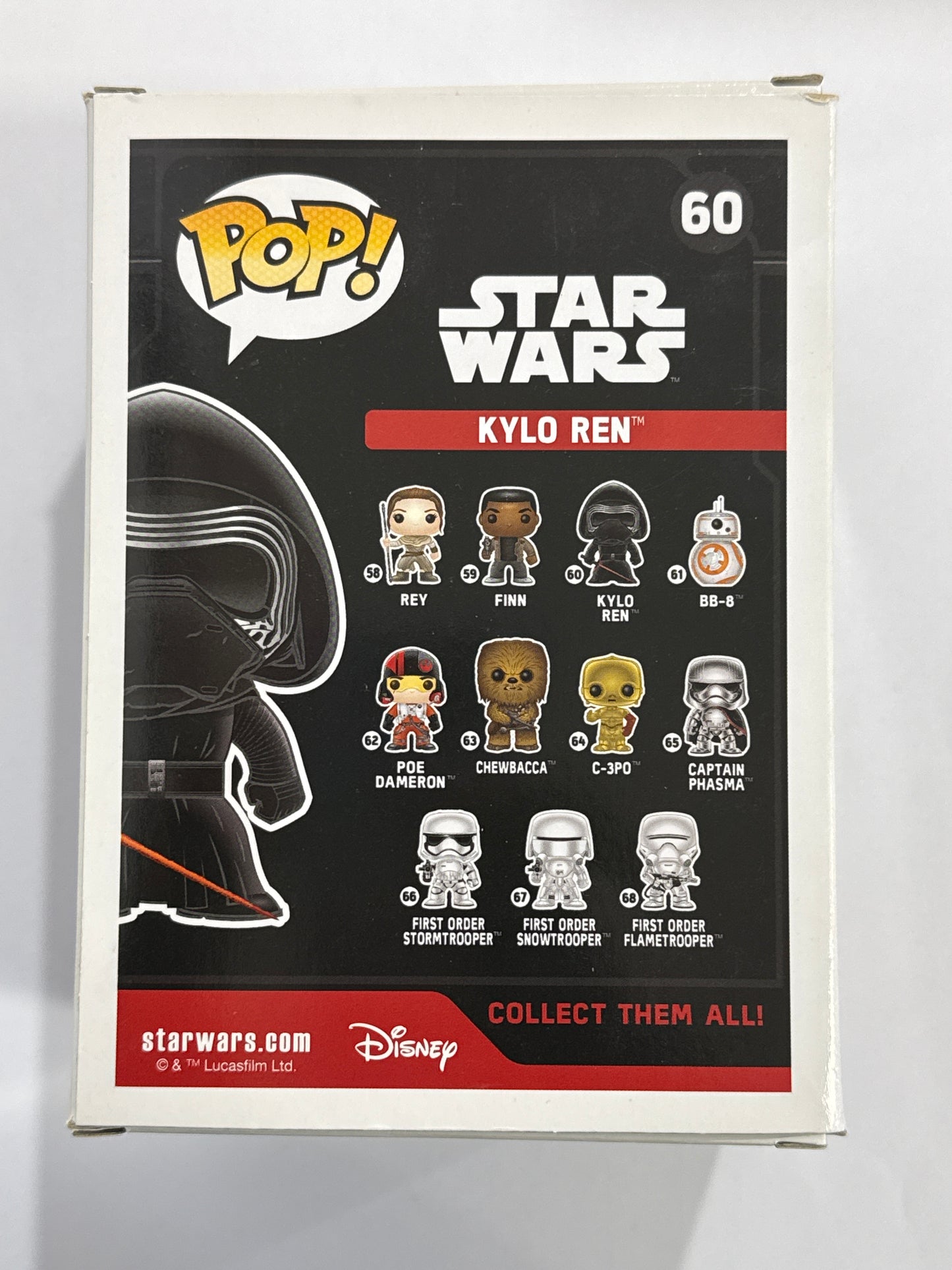 Star Wars - Kylo Ren Pop! Vinyl #60