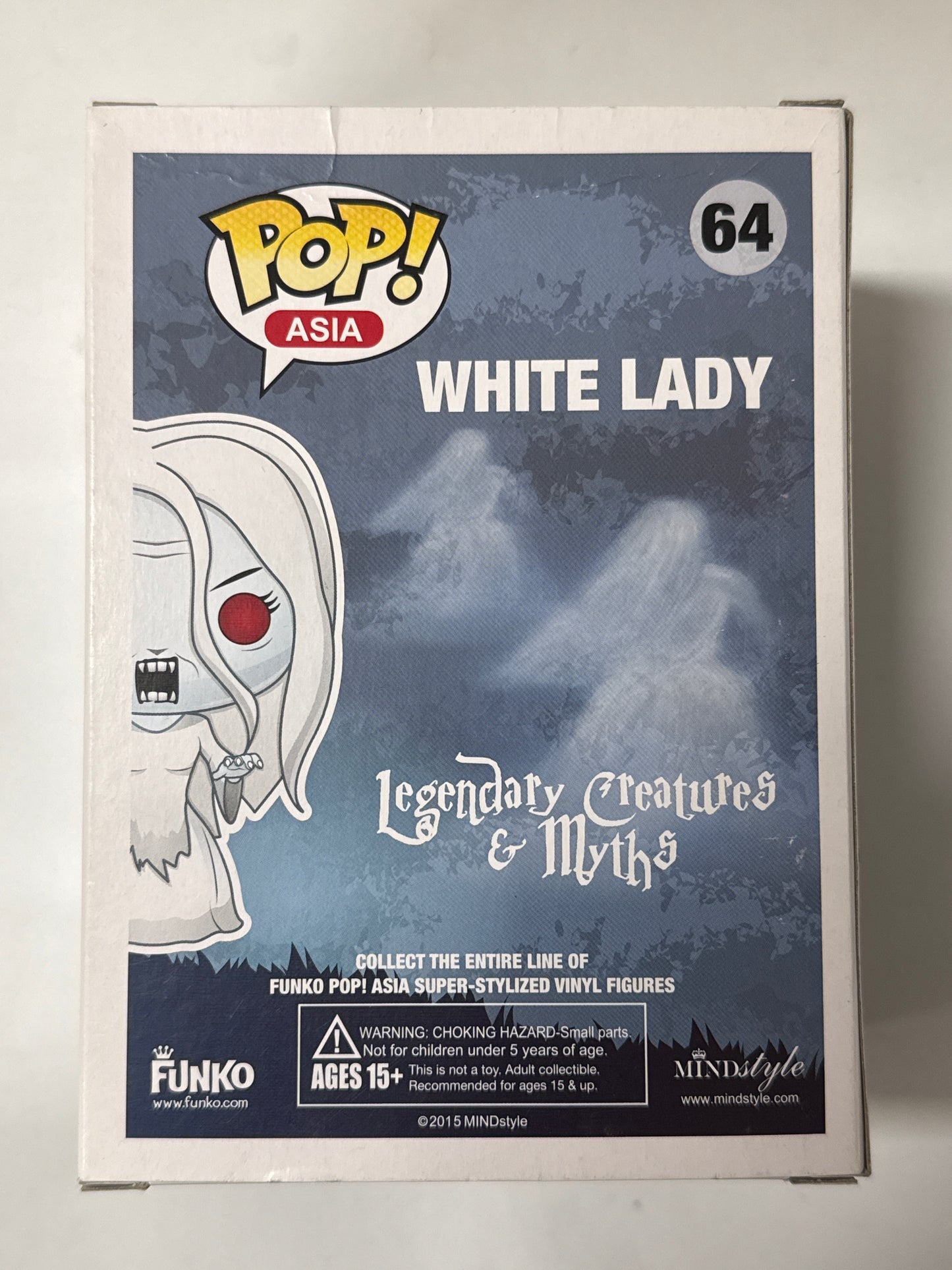 Legendary Creatures & Myths - White Lady (Glow In the Dark) Asia Pop! Vinyl #64