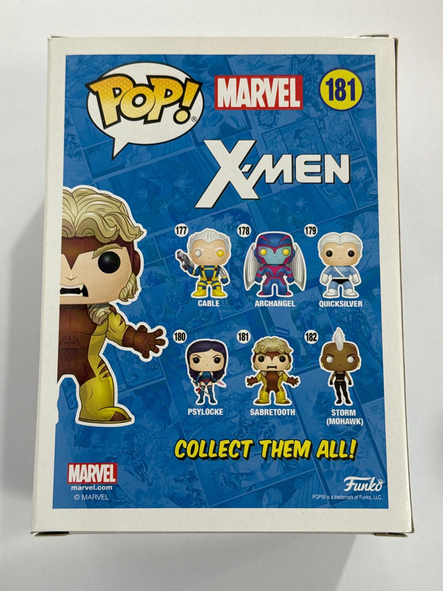 X-Men - Sabretooth Pop! Vinyl #181
