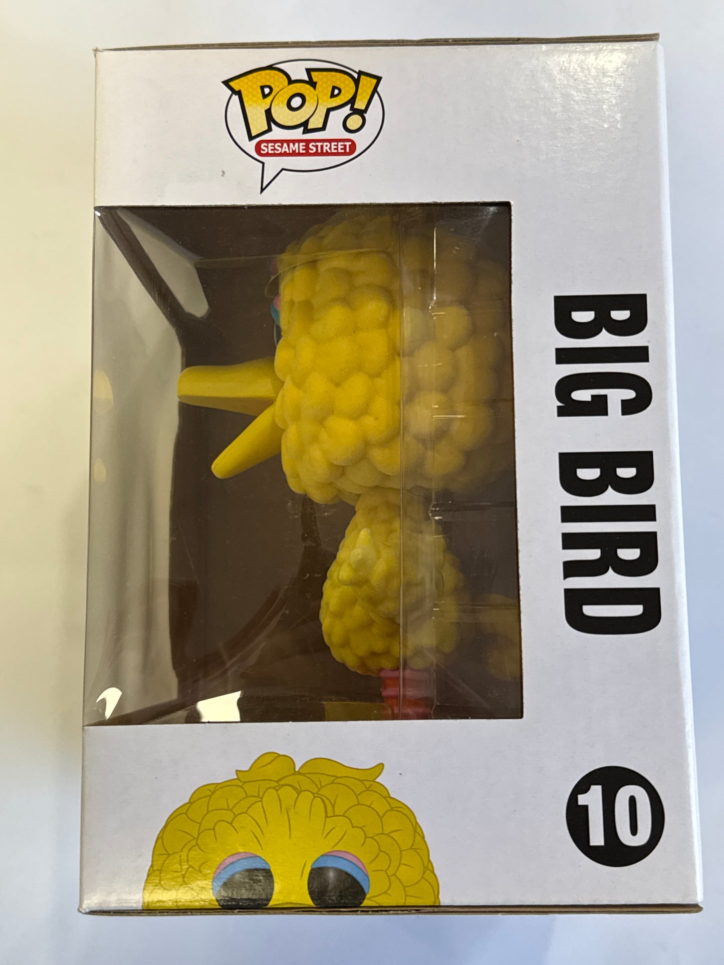 Sesame Street - Big Bird Flocked US Exclusive 6" Pop! Vinyl #10