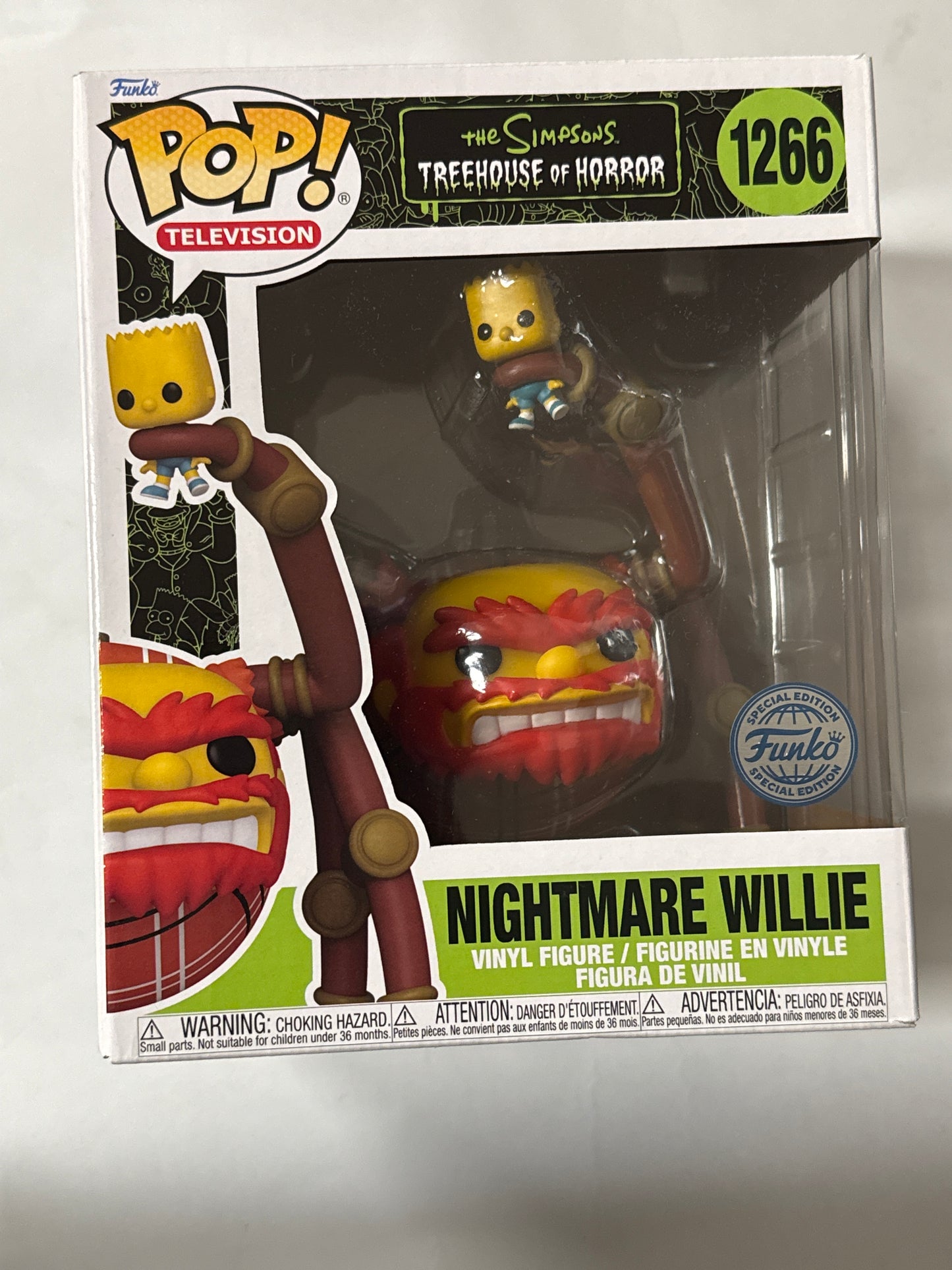 The Simpsons: Treehouse of Horror - Nightmare Willie 6" Pop! Vinyl #1266