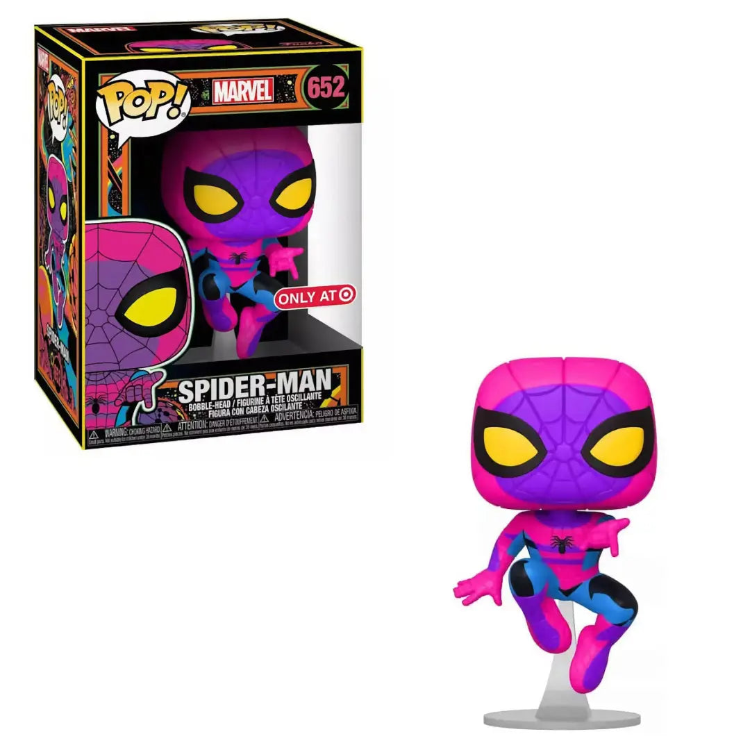 Marvel - Spider-Man Blacklight Pop! Vinyl #652