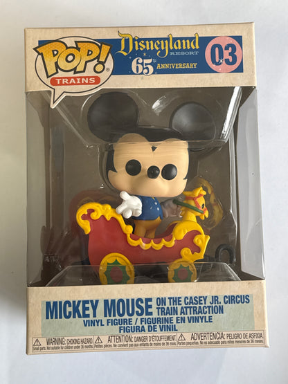 Disneyland 65th Anniversary - Mickey in Train Carriage Pop! Vinyl #03