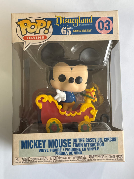 Disneyland 65th Anniversary - Mickey in Train Carriage Pop! Vinyl #03
