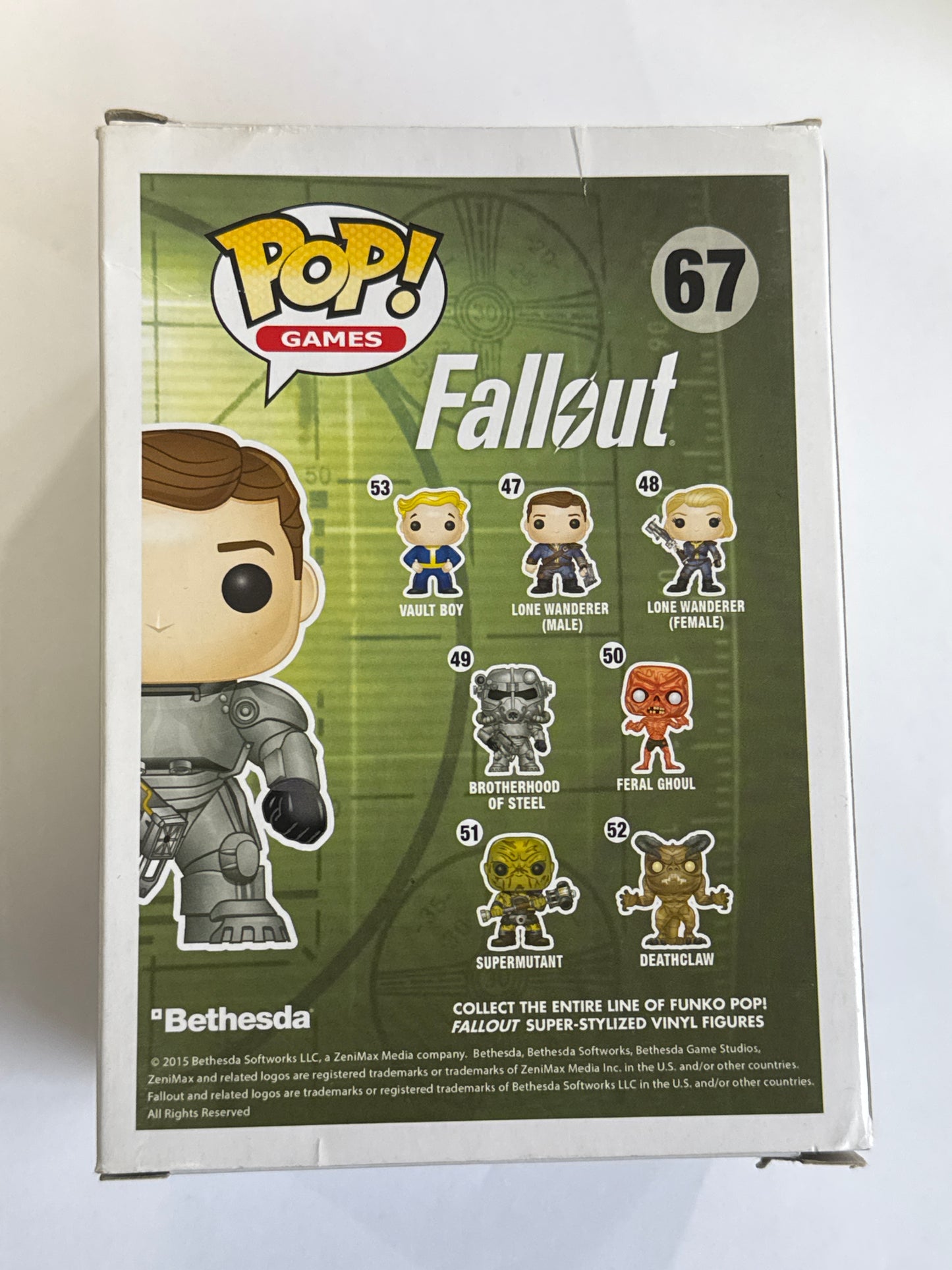 Fallout - Power Armor (Unmasked) Pop Vinyl #67