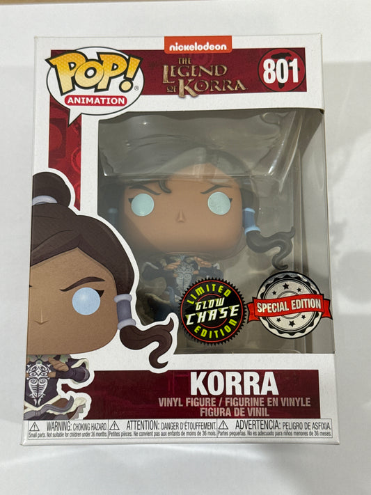 The Legend of Korra - Korra Avatar State US Exclusive Chase Pop! Vinyl #801