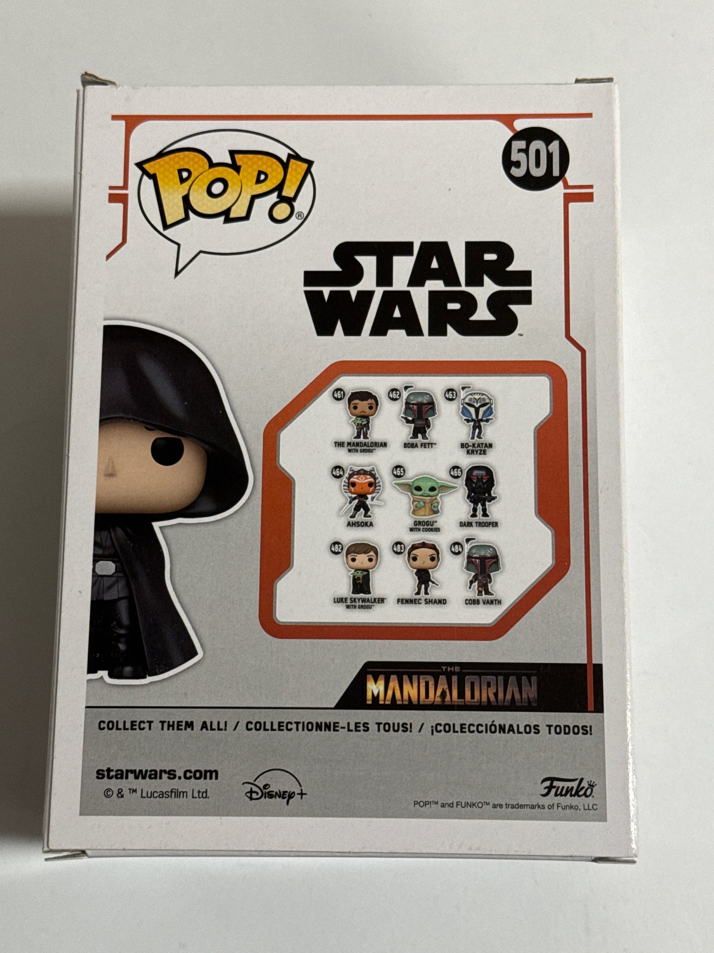 Star Wars - Luke Skywalker Hooded Glow US Exclusive Pop! Vinyl #501