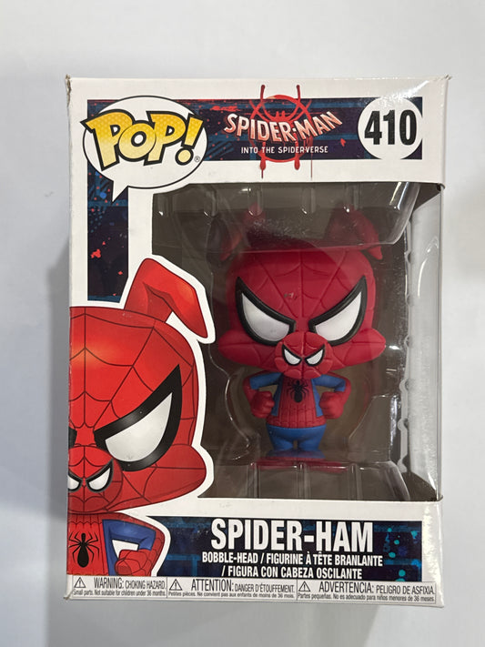 Spider-Man: Into the Spider-Verse - Spider-Ham US Exclusive Pop! Vinyl #410