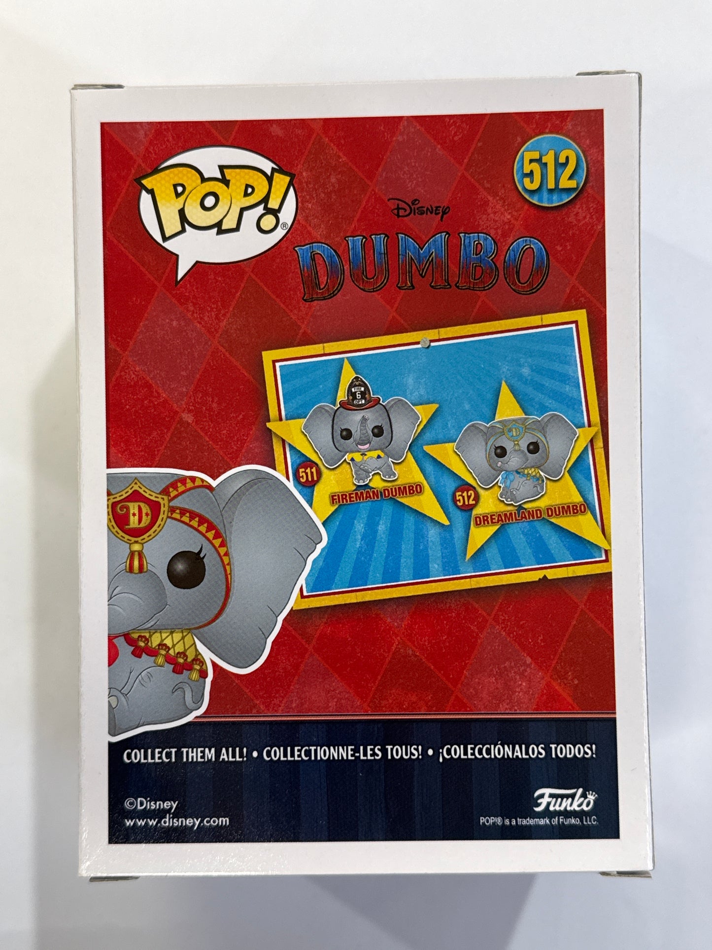 Dumbo (2019) - Dumbo Dreamland Red US Exclusive Pop! Vinyl #512