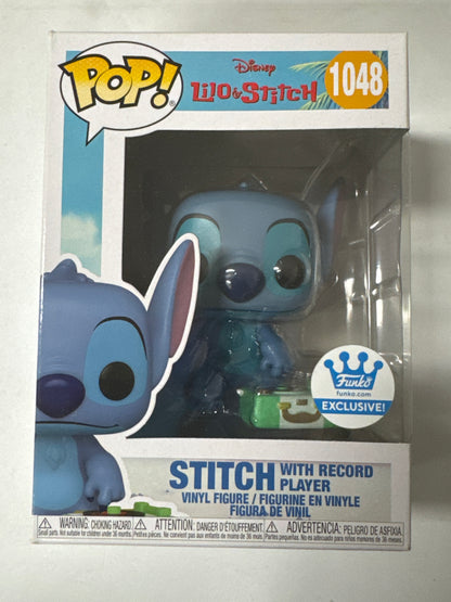 Lilo & Stitch - Stitch with Record Player Pop Vinyl #1048