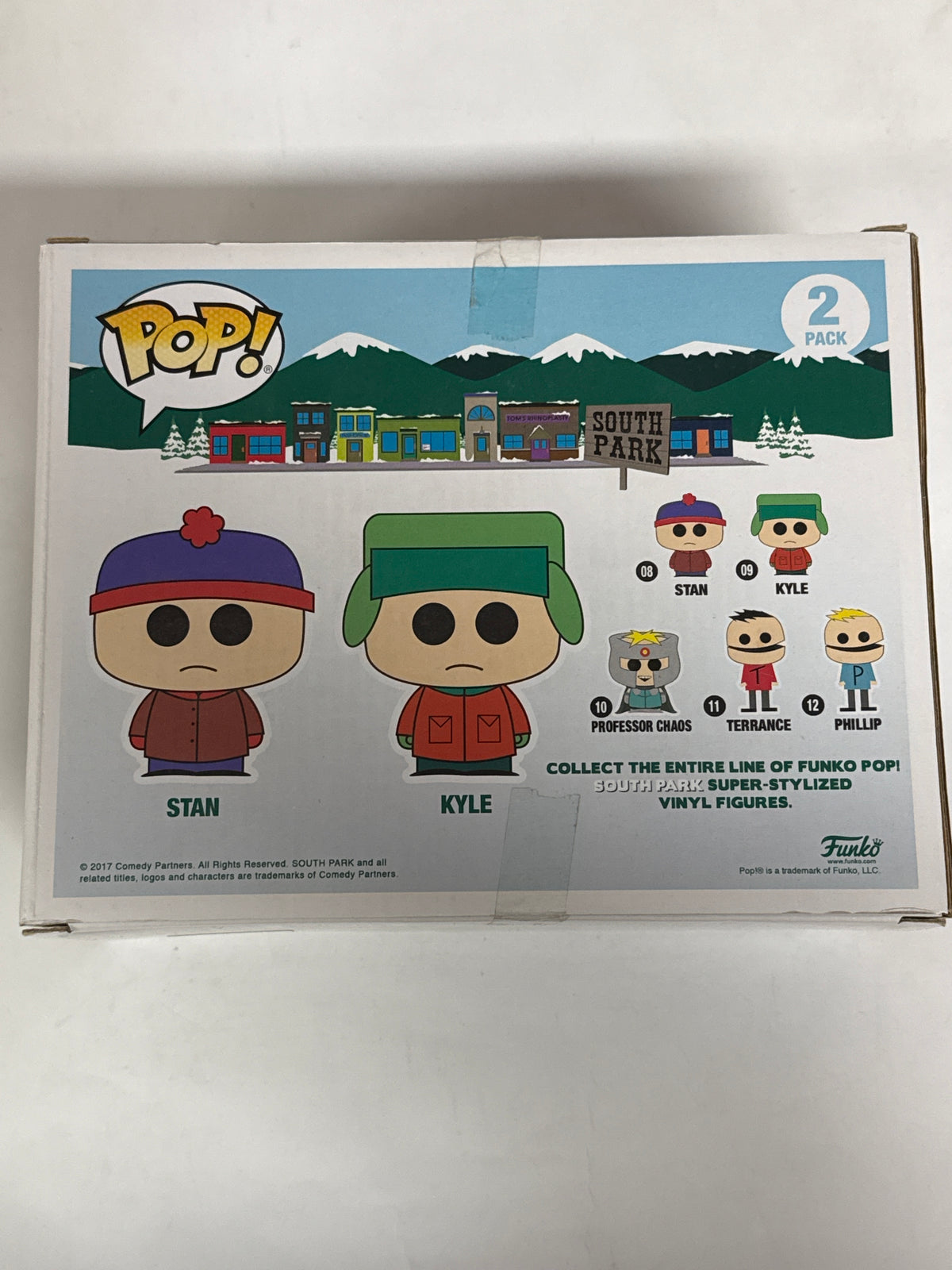 South Park - Stan & Kyle US Exclusive Pop! Vinyl 2-Pack