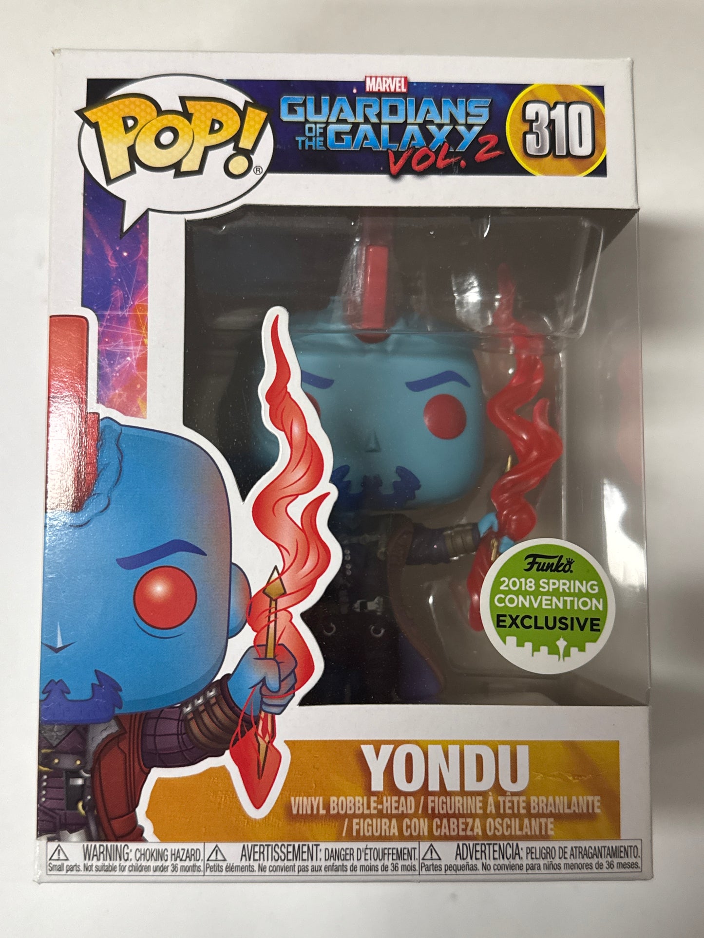 Guardians Of The Galaxy Vol.2 - Yondu 2018 Spring Convention Exclusive Pop! Vinyl #310