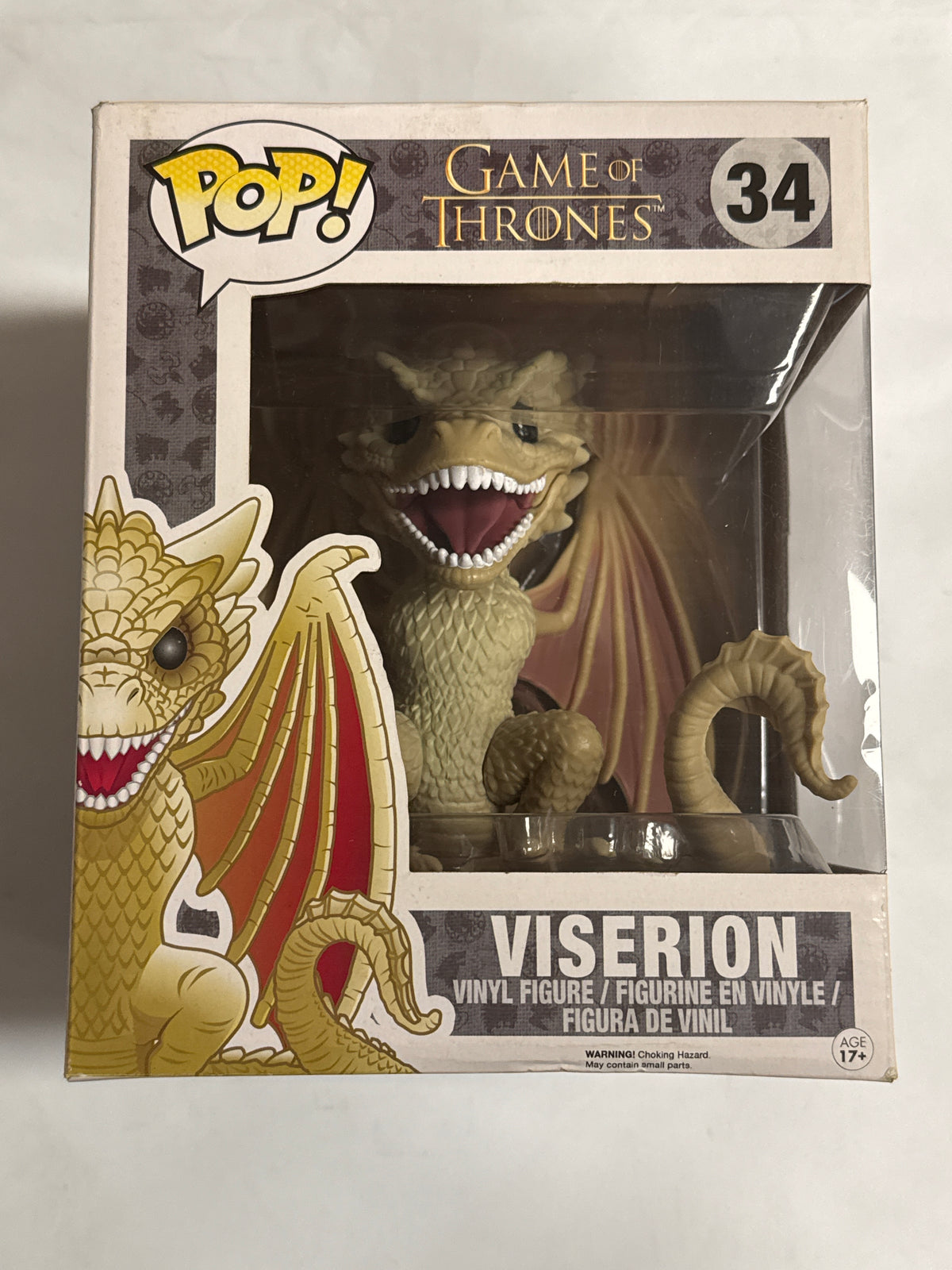 A Game of Thrones - Viserion 6" Pop! Vinyl #34