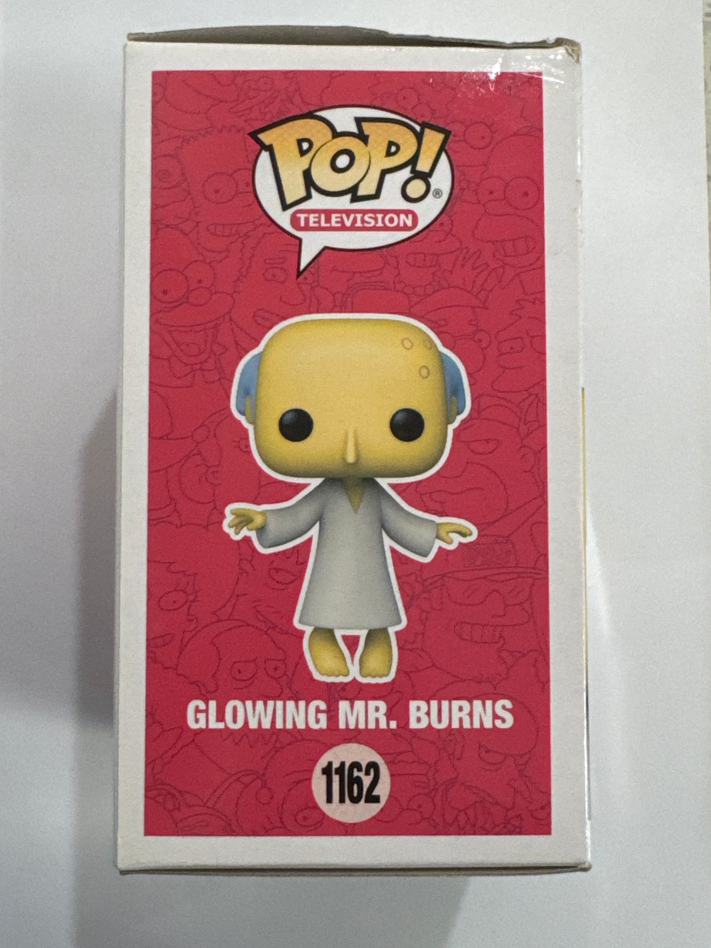 The Simpsons - Glowing Mr Burns US Exclusive Pop! Vinyl #1162
